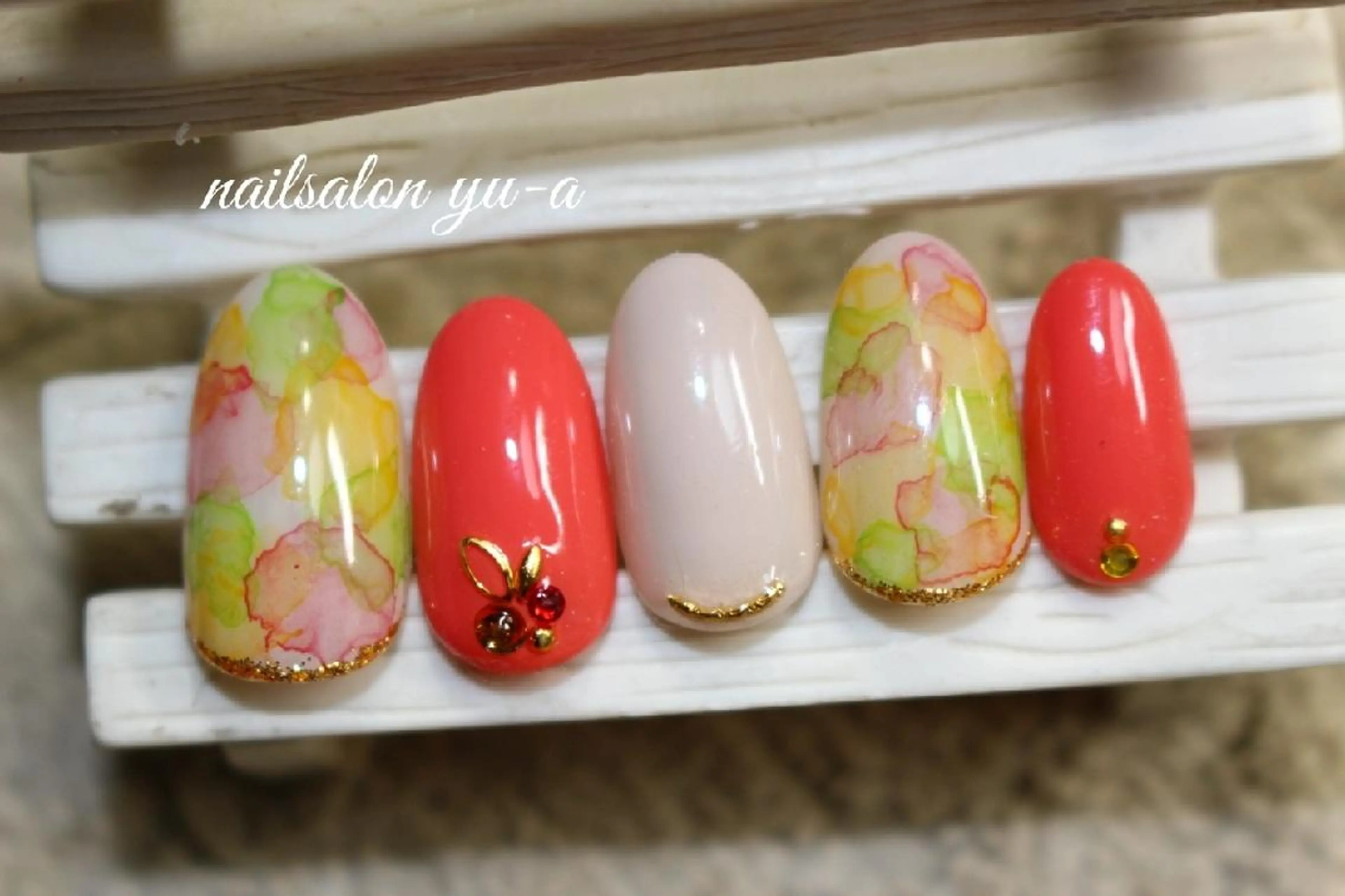 ネイル ハンドネイル yu-a☆  ネイル ＆ホワイトニングのネイルデザイン