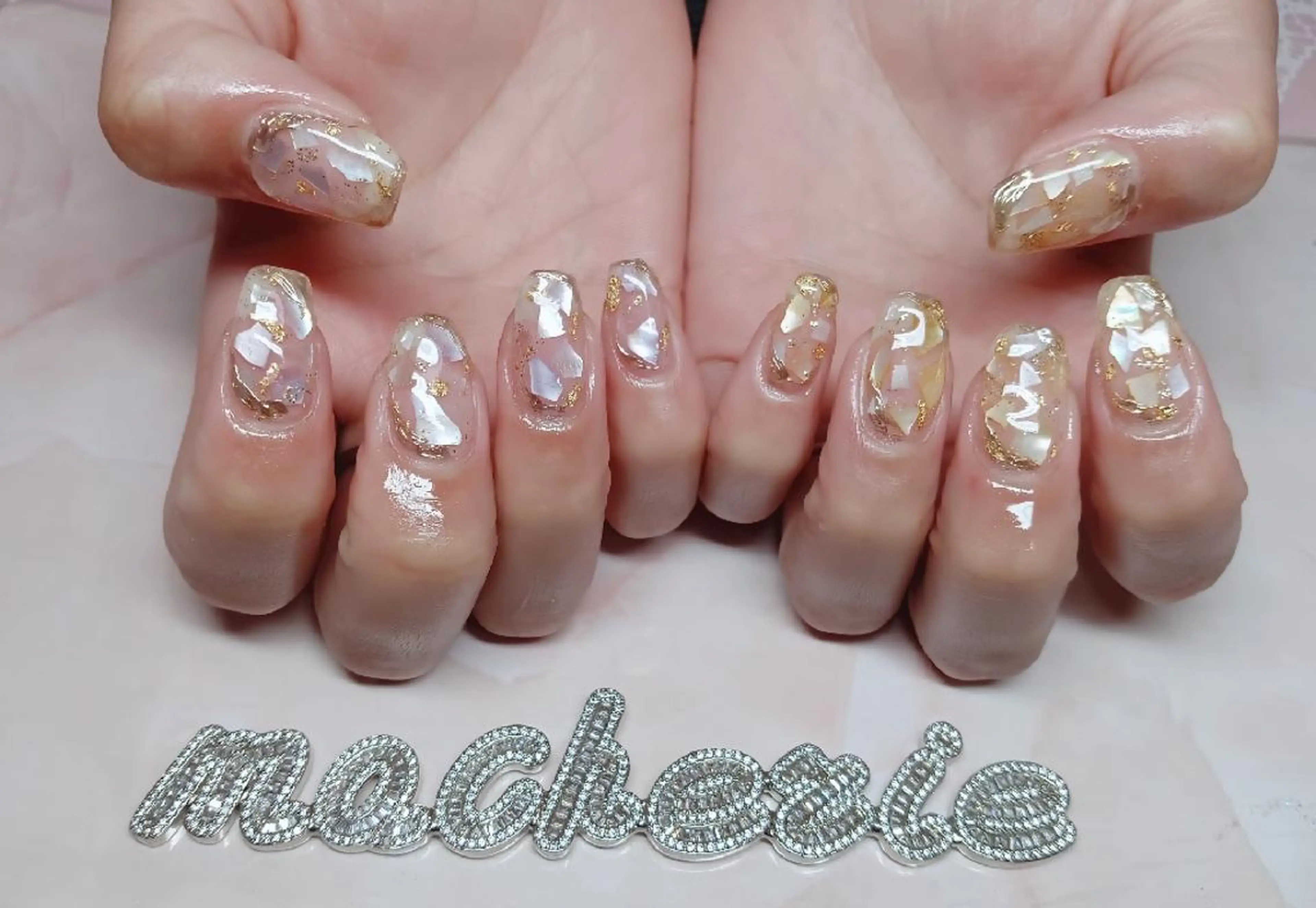 ネイル 春ネイル ハンドネイル Nail Salon macherieのネイルデザイン