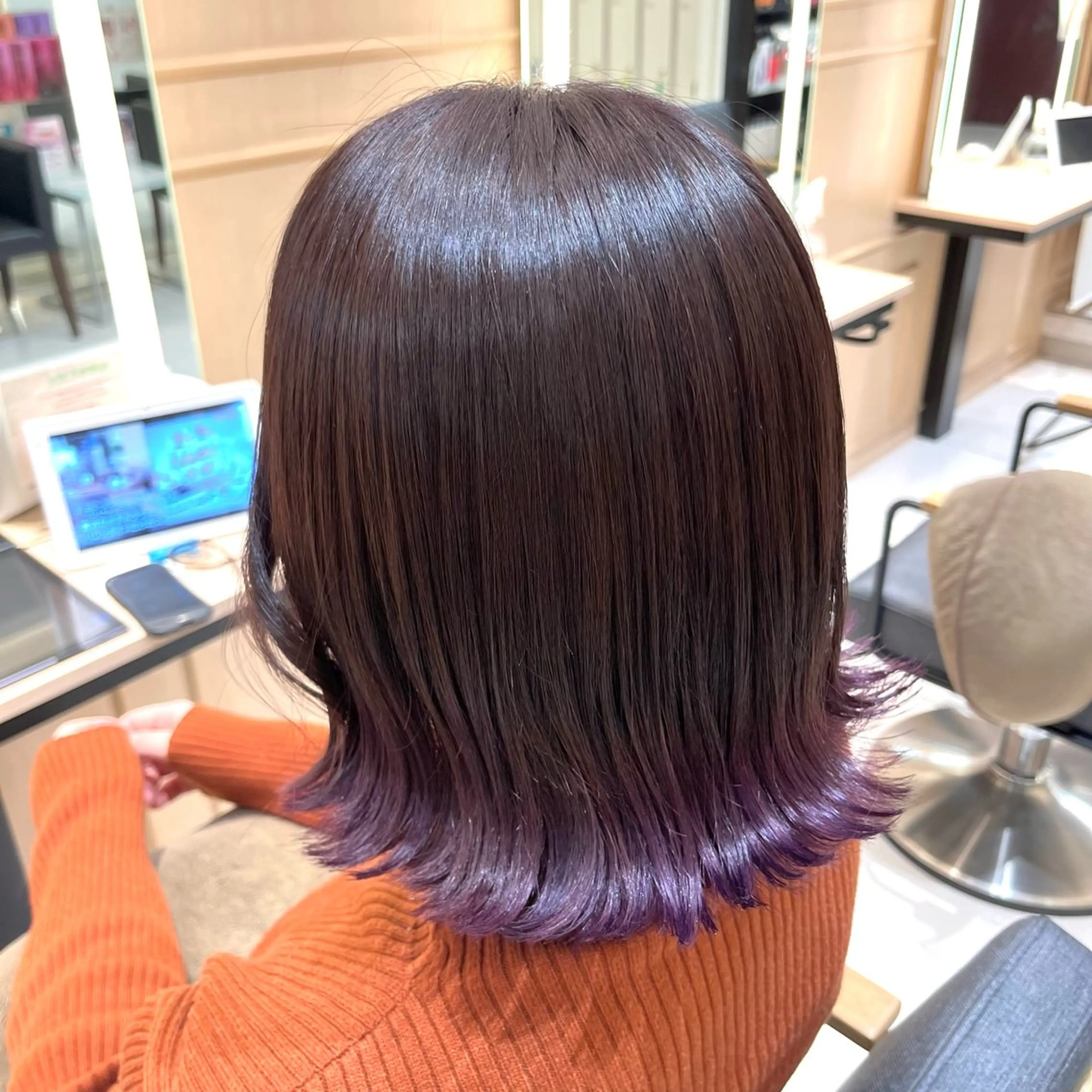 ショート カット 🌈暖色カラー LOHASせいな🌈のヘアスタイル
