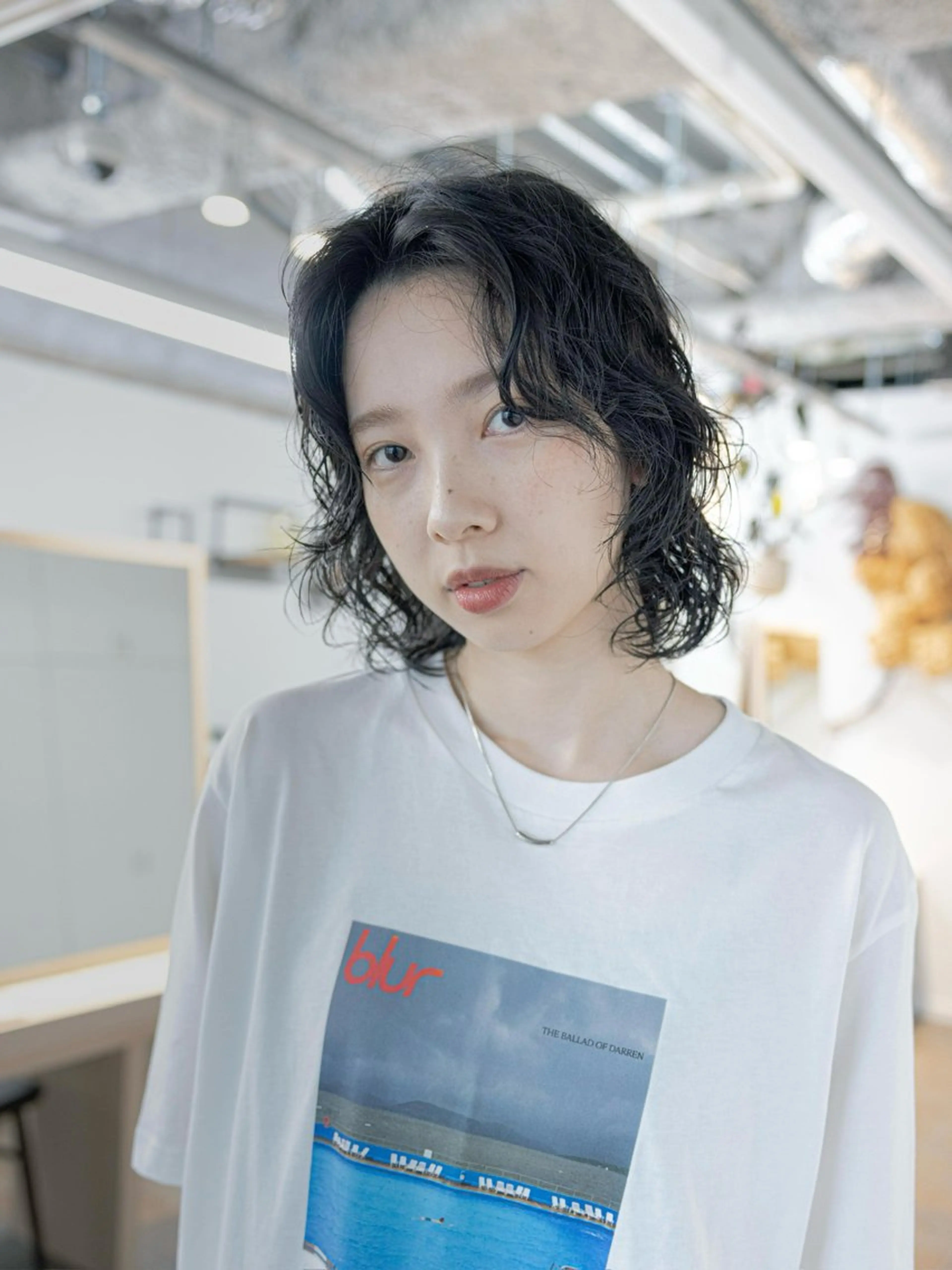 ミディアム カット パーマ ショート/ボブ/ パーマ/井上のヘアスタイル