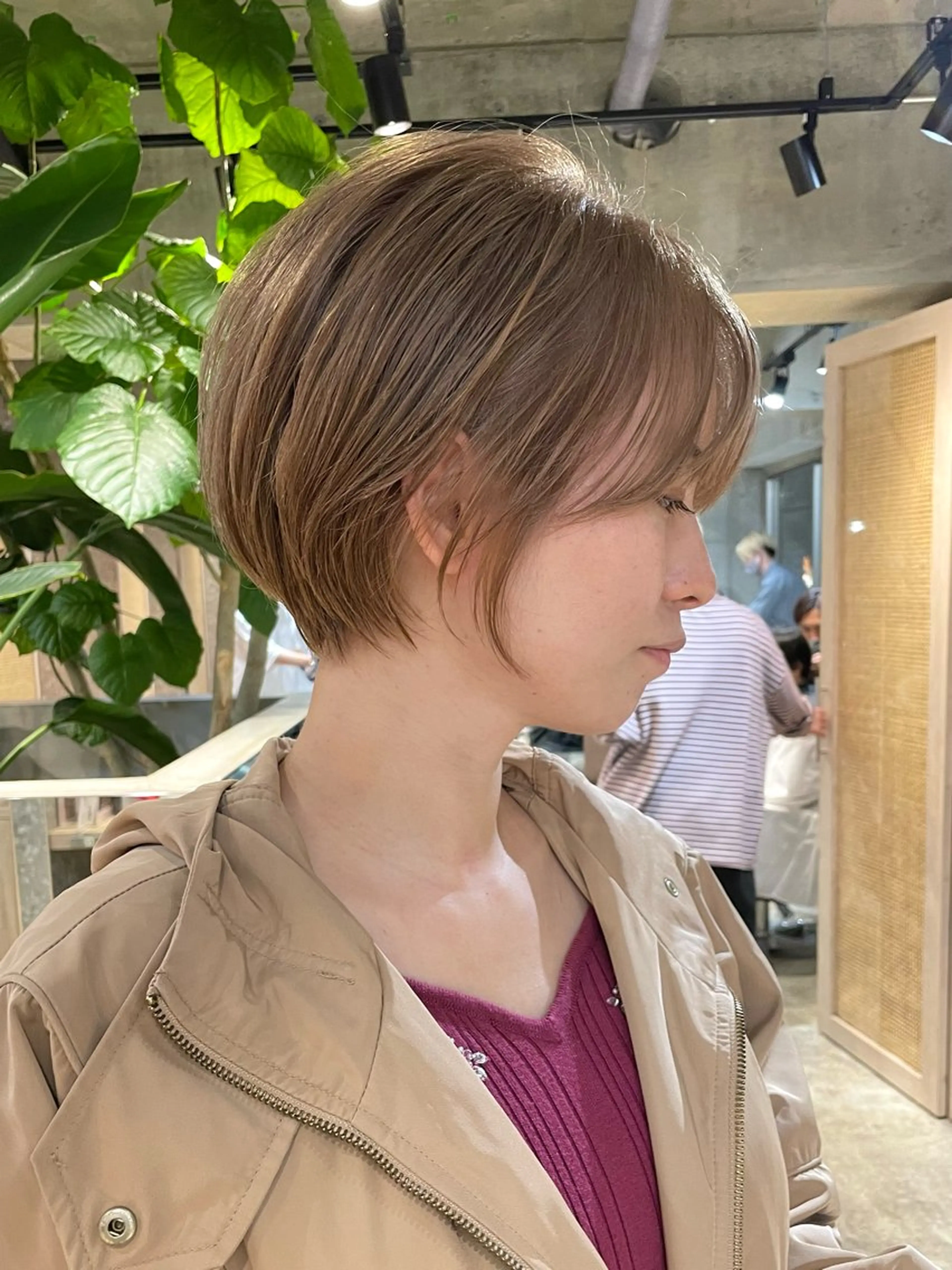 ショート cinq所属・ハイライトカラー ❤︎hirokoのヘアスタイル