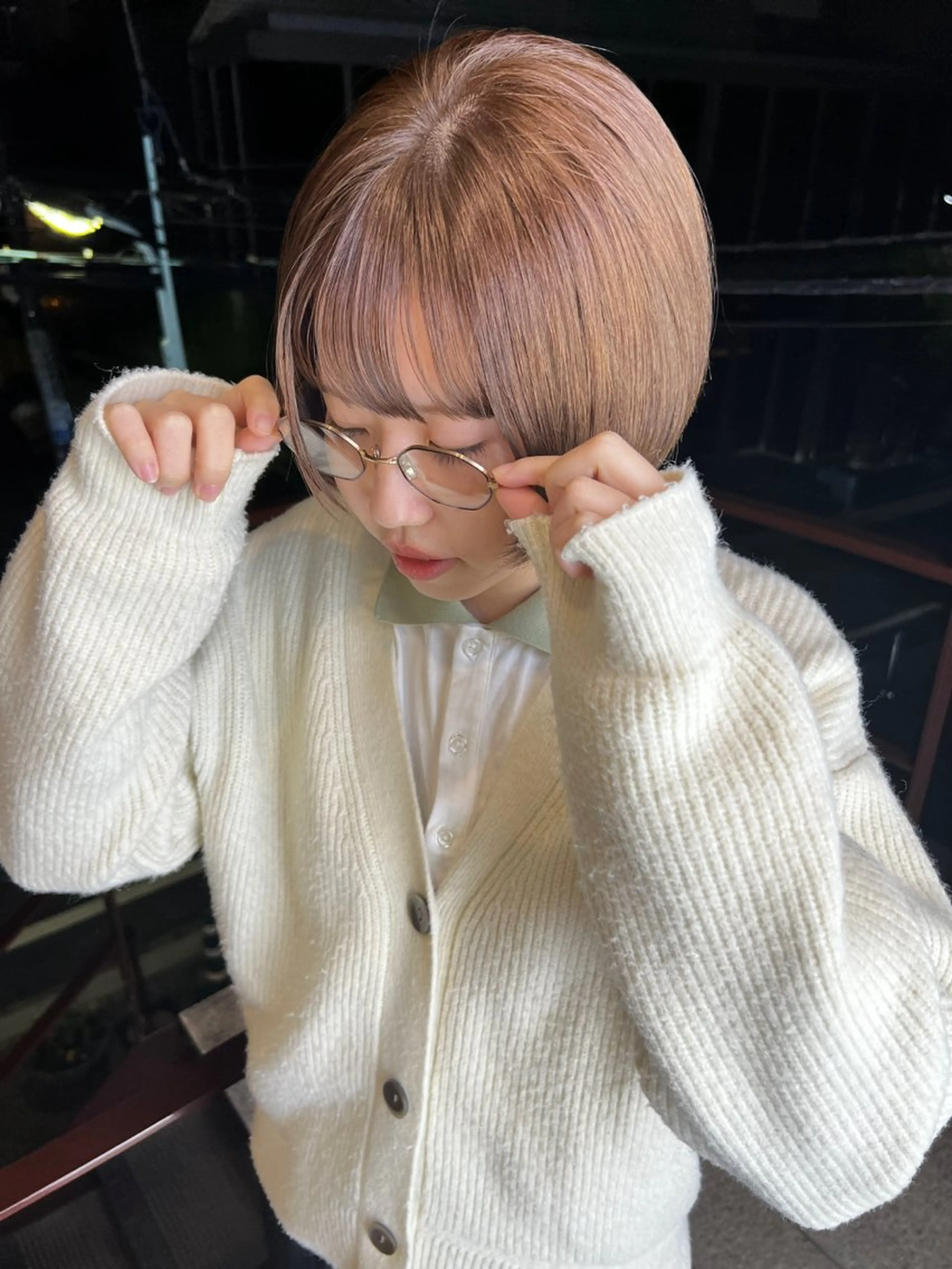 ショート カラー 🍅ぷる艶ハイトーン 柔らかヘア🍅まあやのヘアスタイル