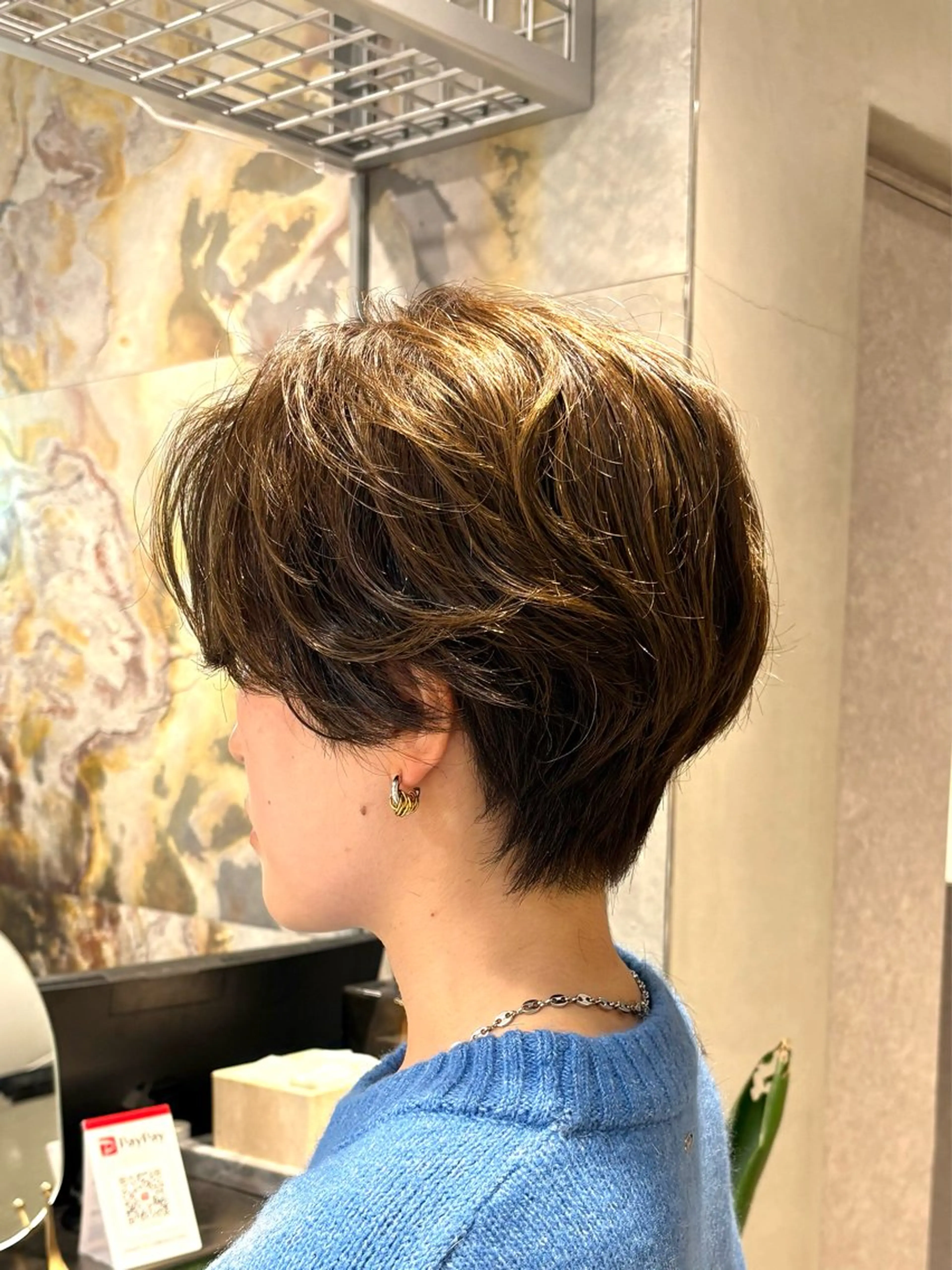 ショート カット 縮毛矯正 トリートメント 🩵縮毛矯正/ブリー チ/髪質改善/いつかのヘアスタイル