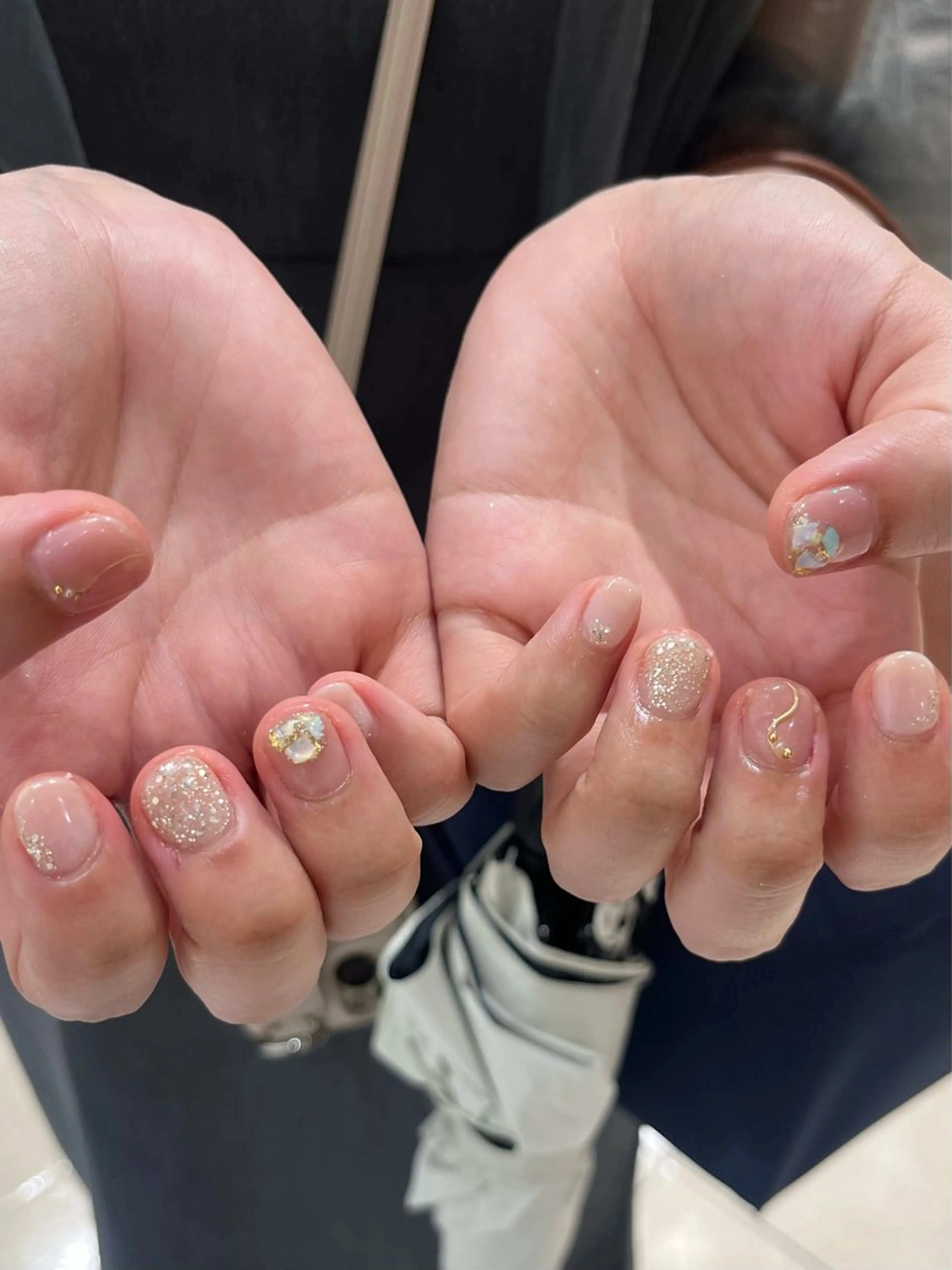 ネイル 持ち込み ハンドネイル kanatsu yorikoのネイルデザイン