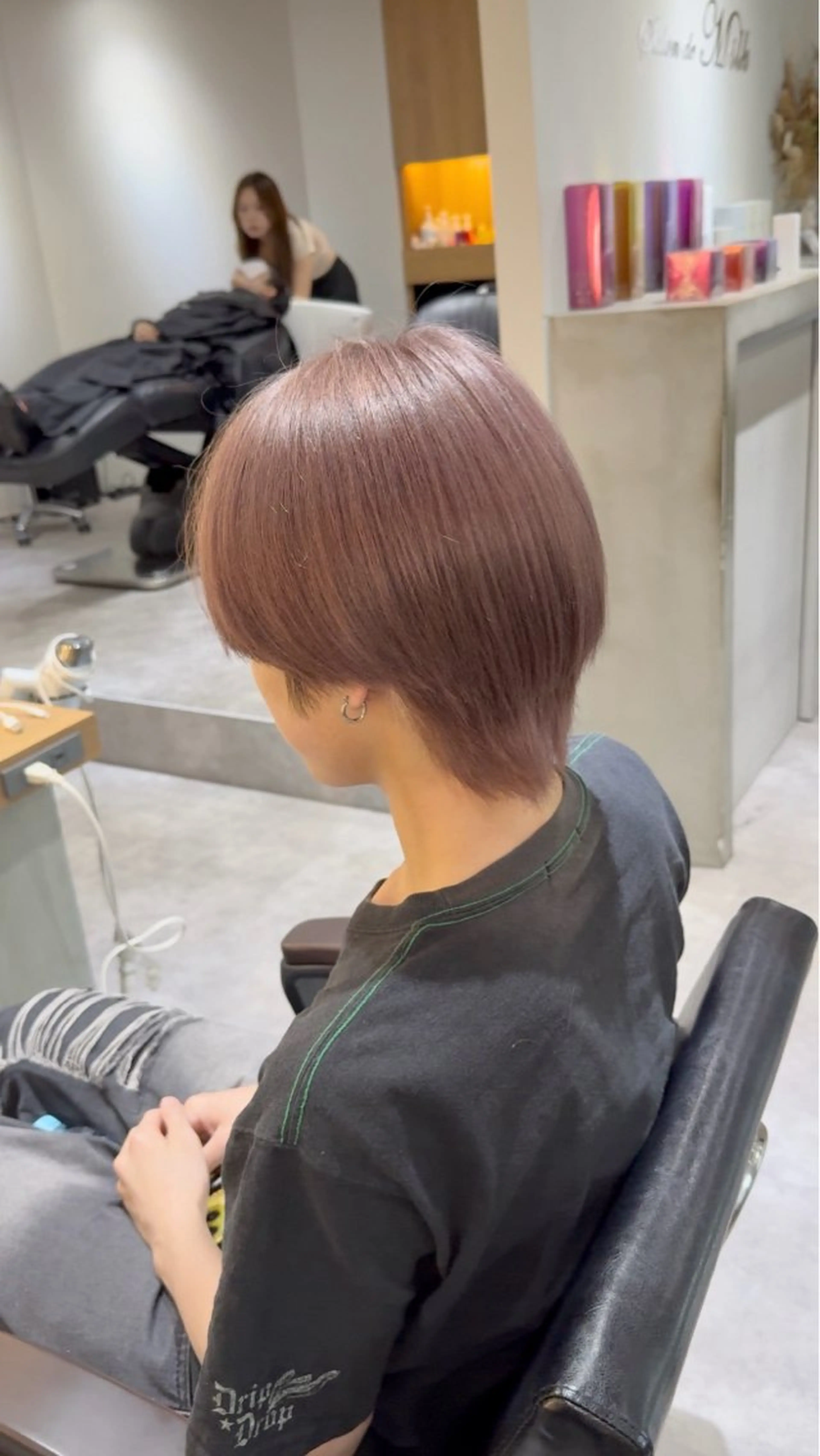 ショート カラー ヘアカラー トリートメント レイヤーカット/ ブリーチカラー/雅人のヘアスタイル