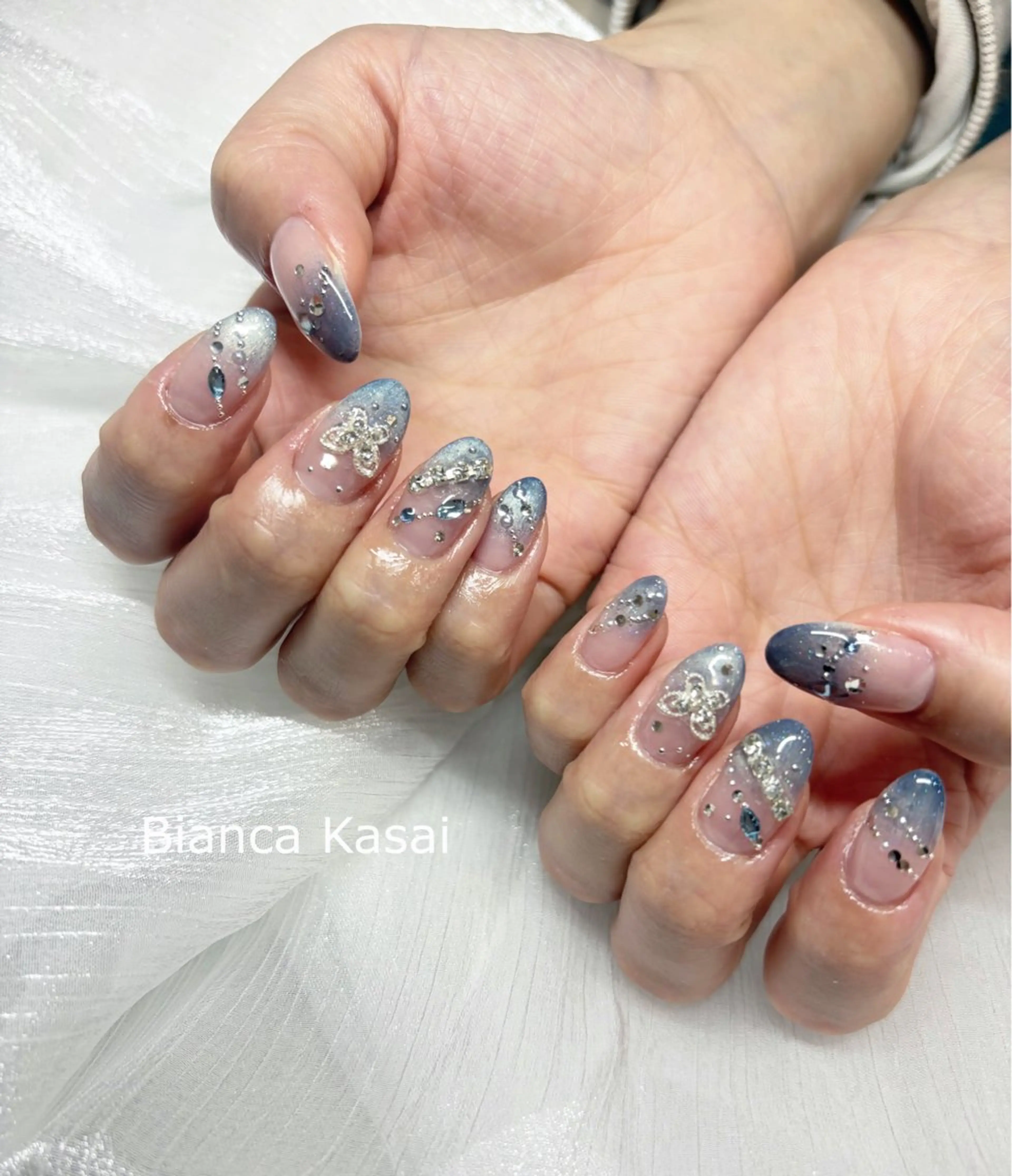 ネイル ハンドネイル BIANCA ✴︎ yukiのネイルデザイン