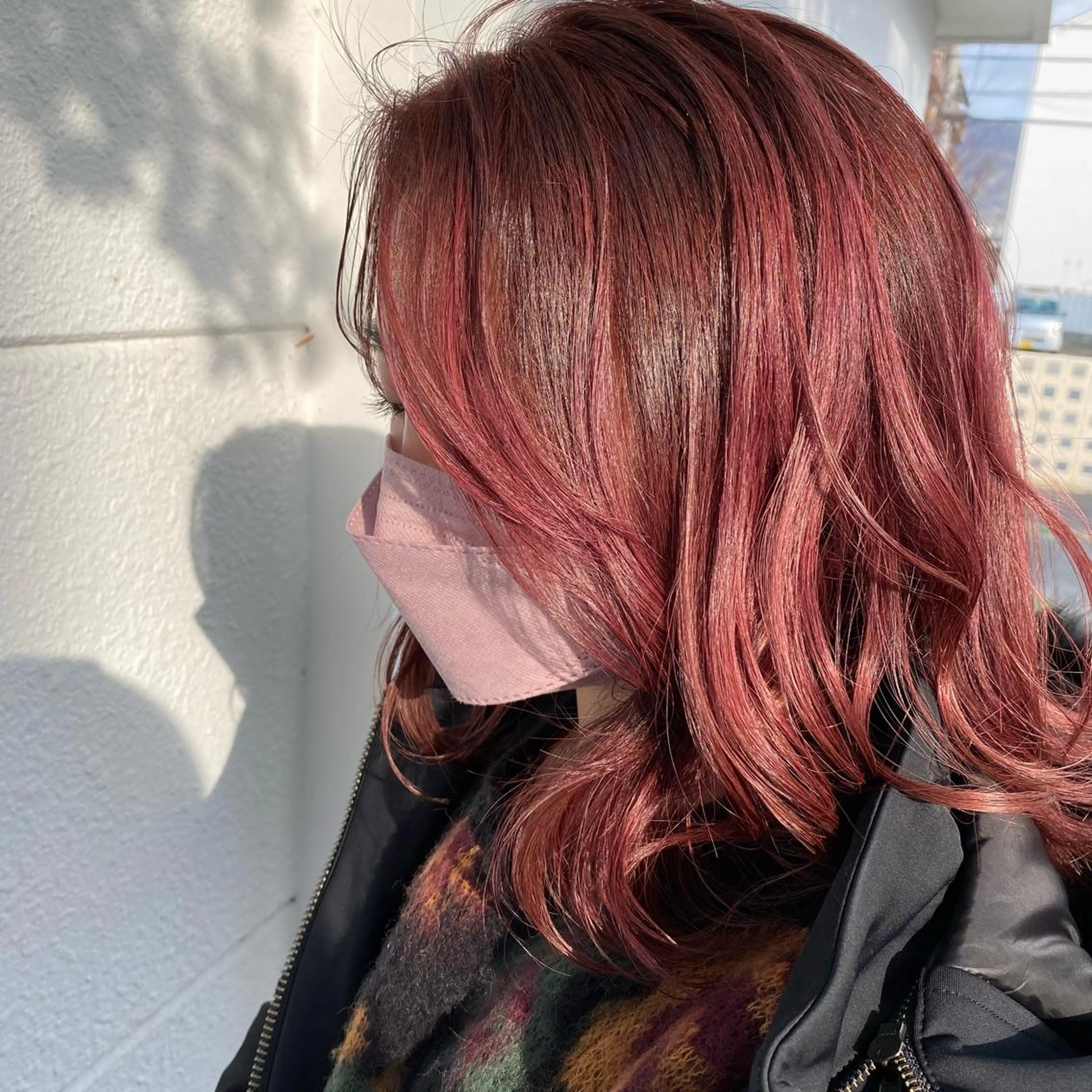 ミディアム ハイライト Jill franc ＿ ayanoのヘアスタイル