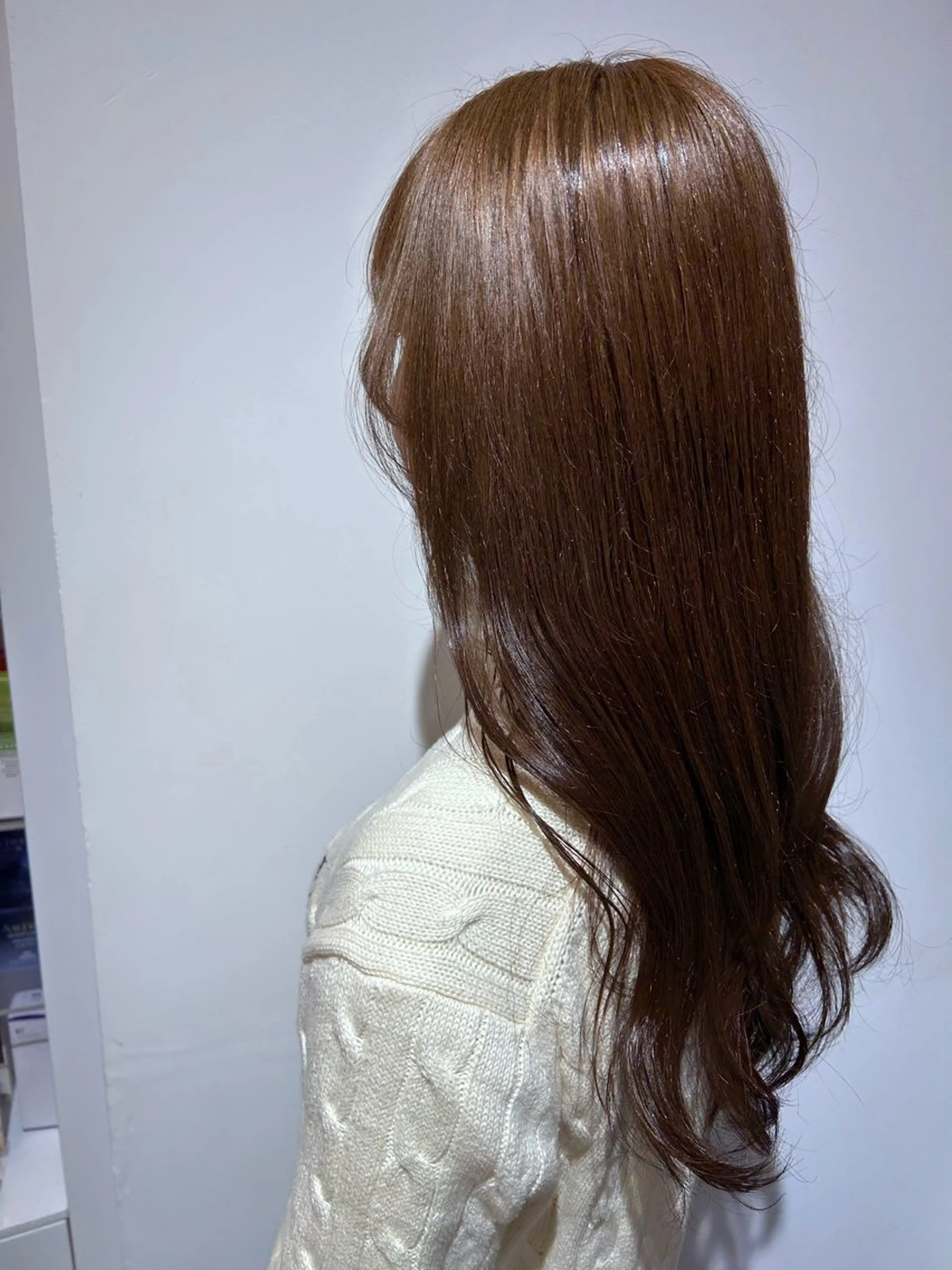 ロング ヘアカラー 蓮池 愛海のヘアスタイル