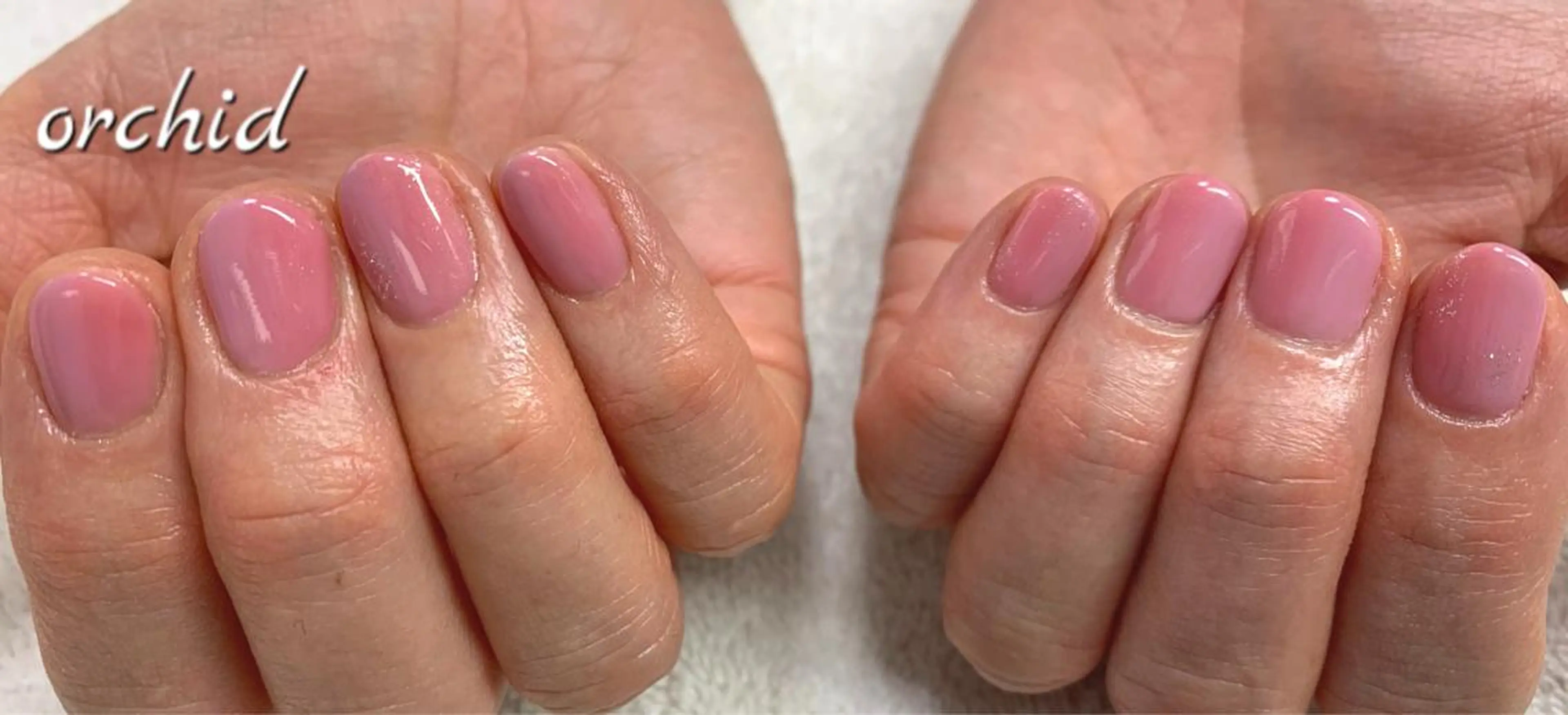 ネイル グラデーション orchid ♡オーキッドのネイルデザイン