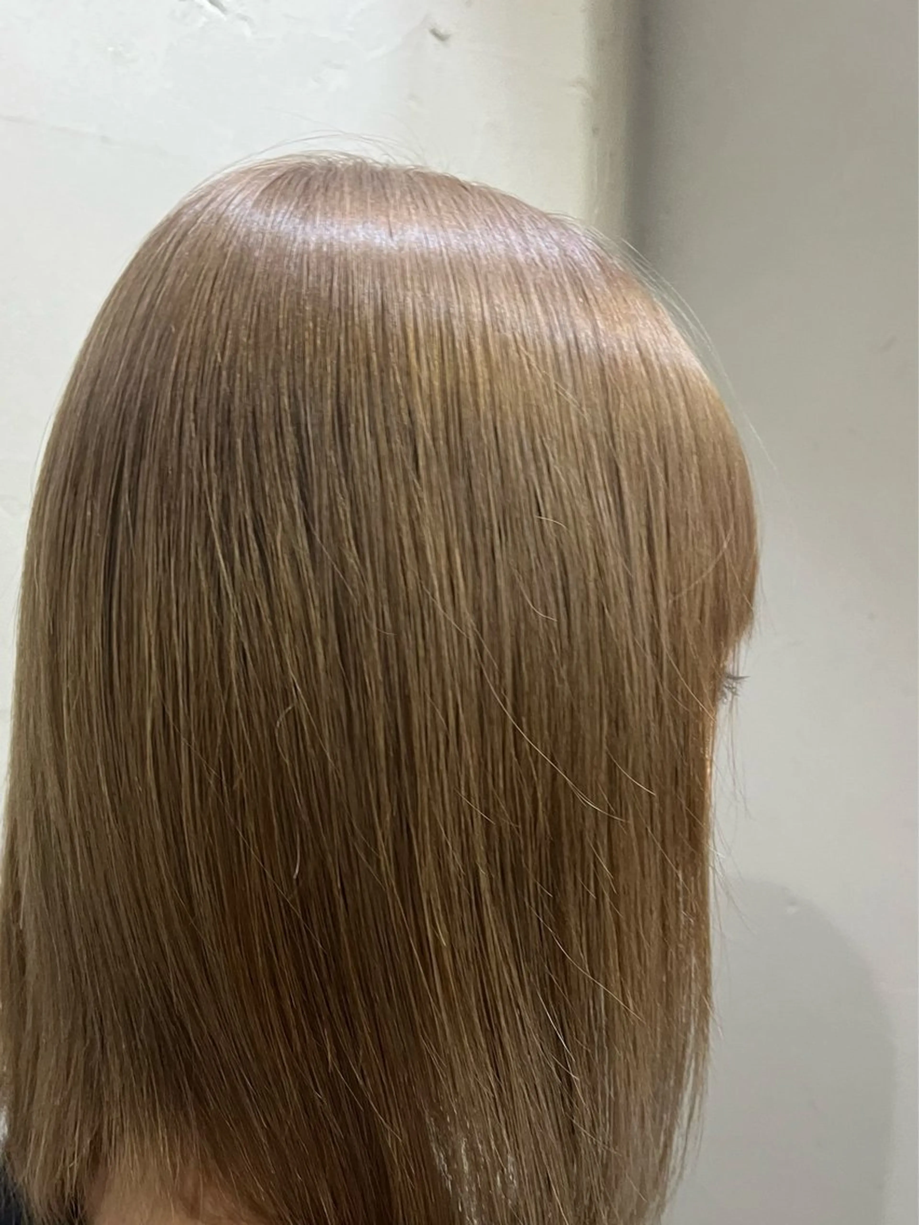 ブリーチオンカラーの写真