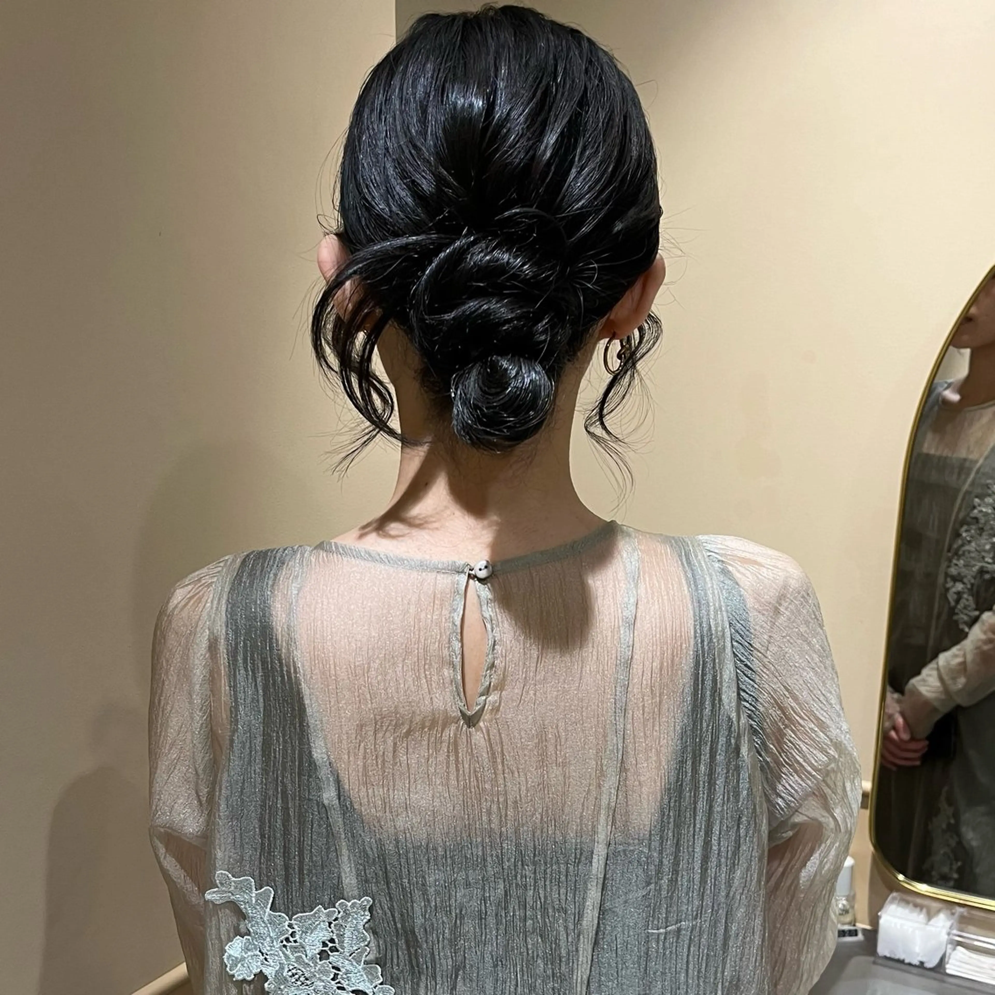 ロング ヘアアレンジ ヘアセット 🫧tomoka 透明感カラー🫧のヘアスタイル