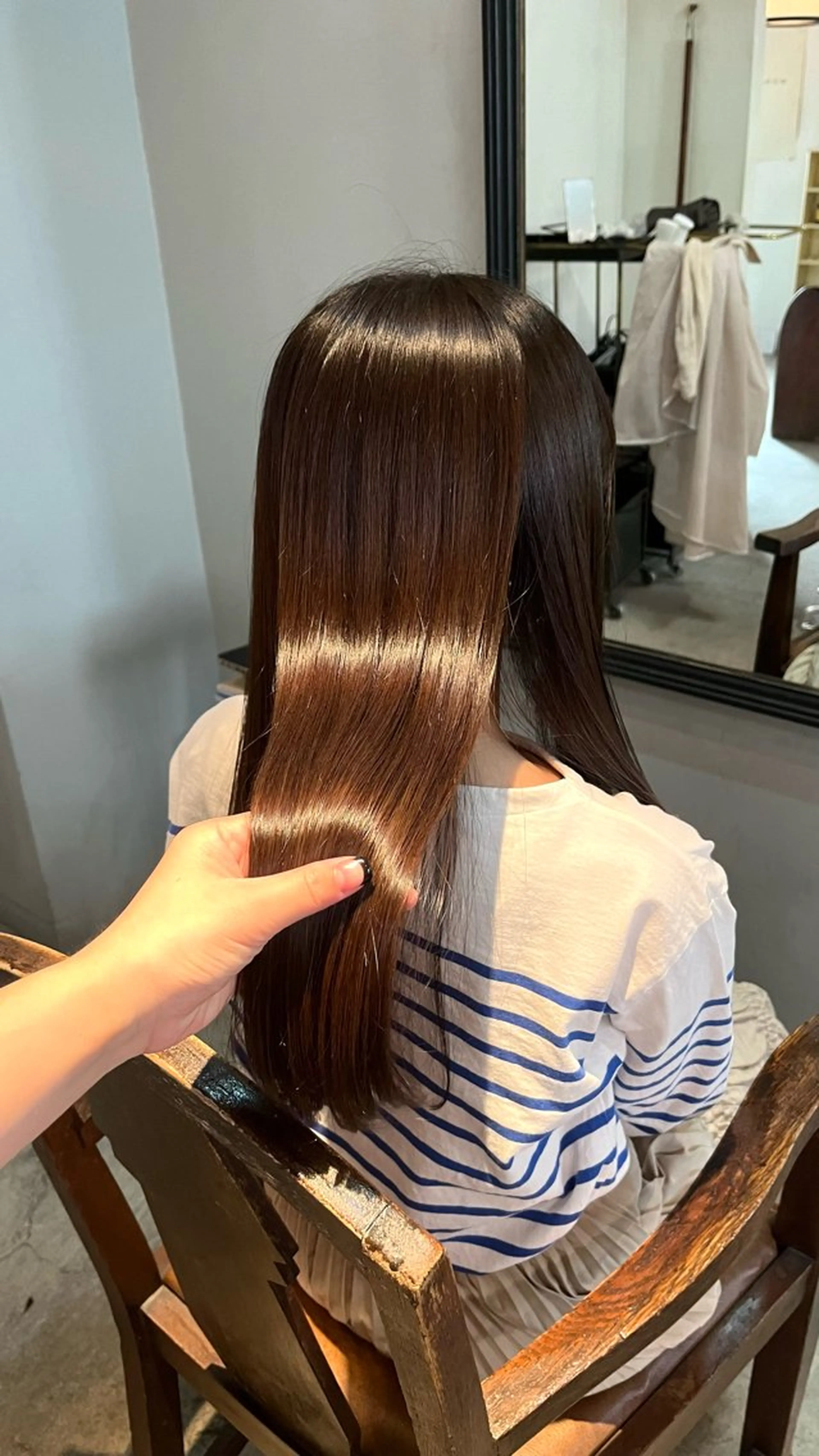 ロング カラー 髪質改善 ロング トリートメント カット ヘアカラー トリートメント 前川 華恋 / room3のヘアスタイル