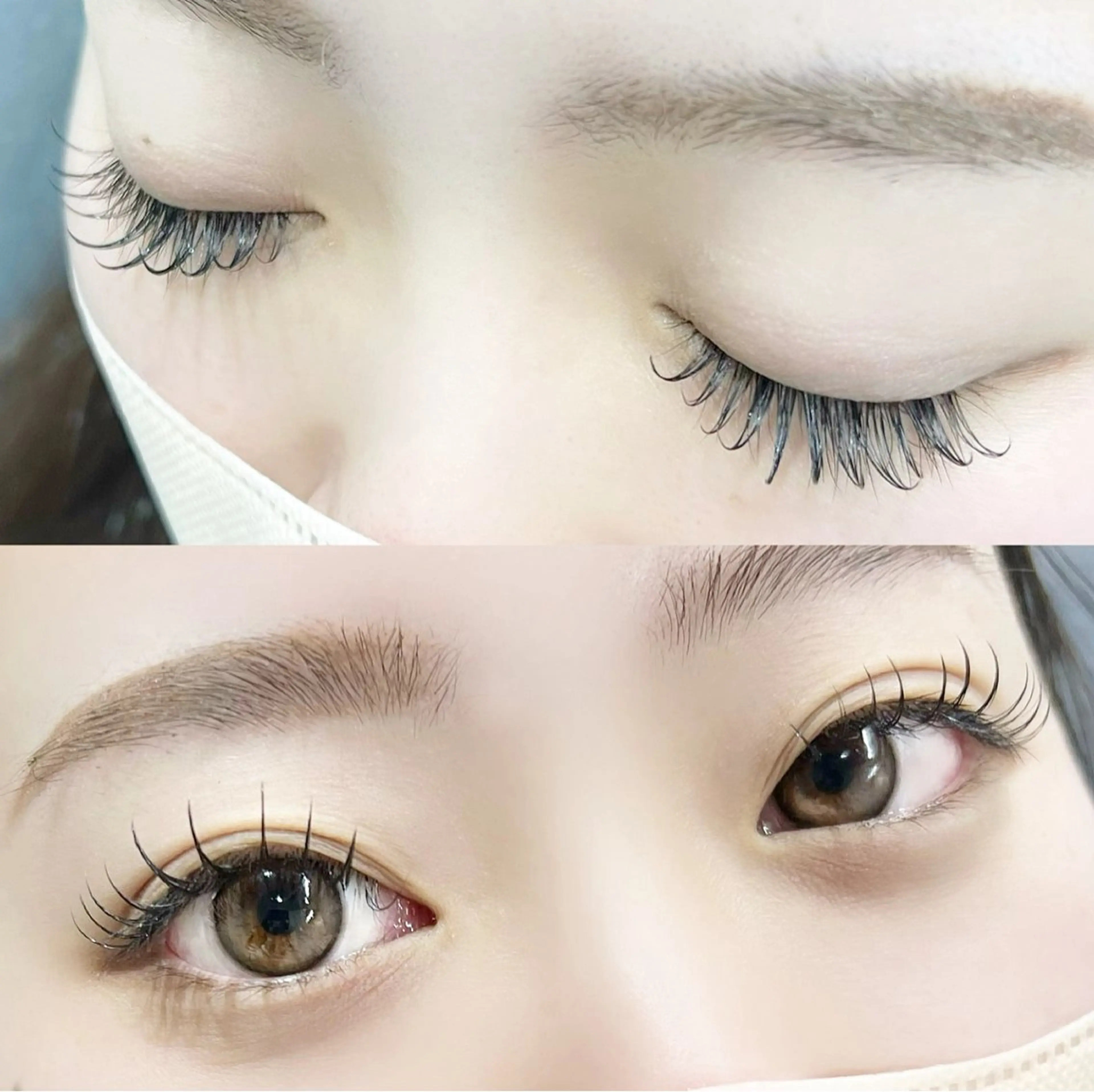 マツエク・マツパ 束感まつ毛 alice天王寺所属・arisa .のマツエク・マツパデザイン