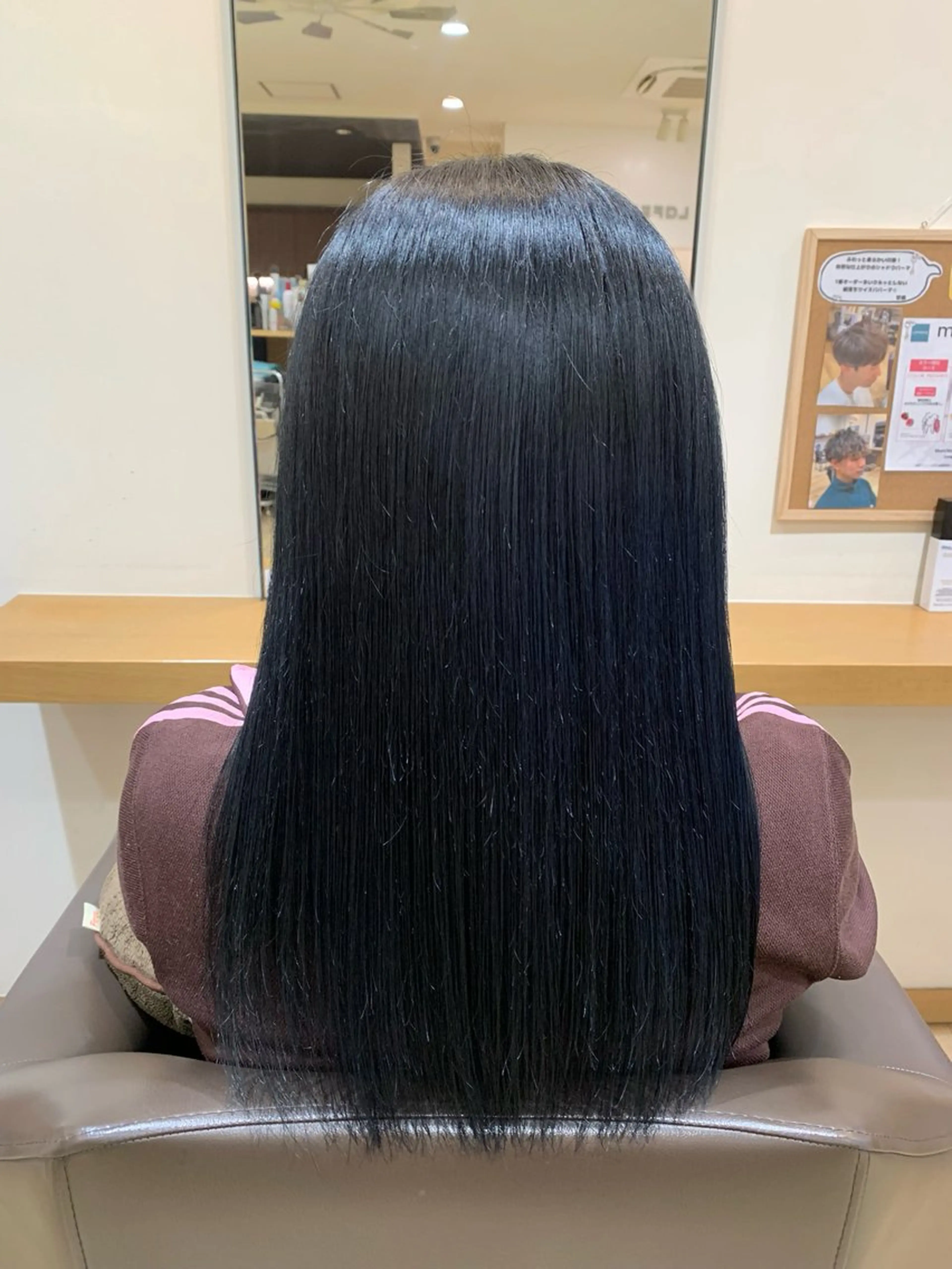 ロング カラー 透明感カラー ヘアカラー 🫧透明感 カラー/ うる艶髪/🎀みずきのヘアスタイル