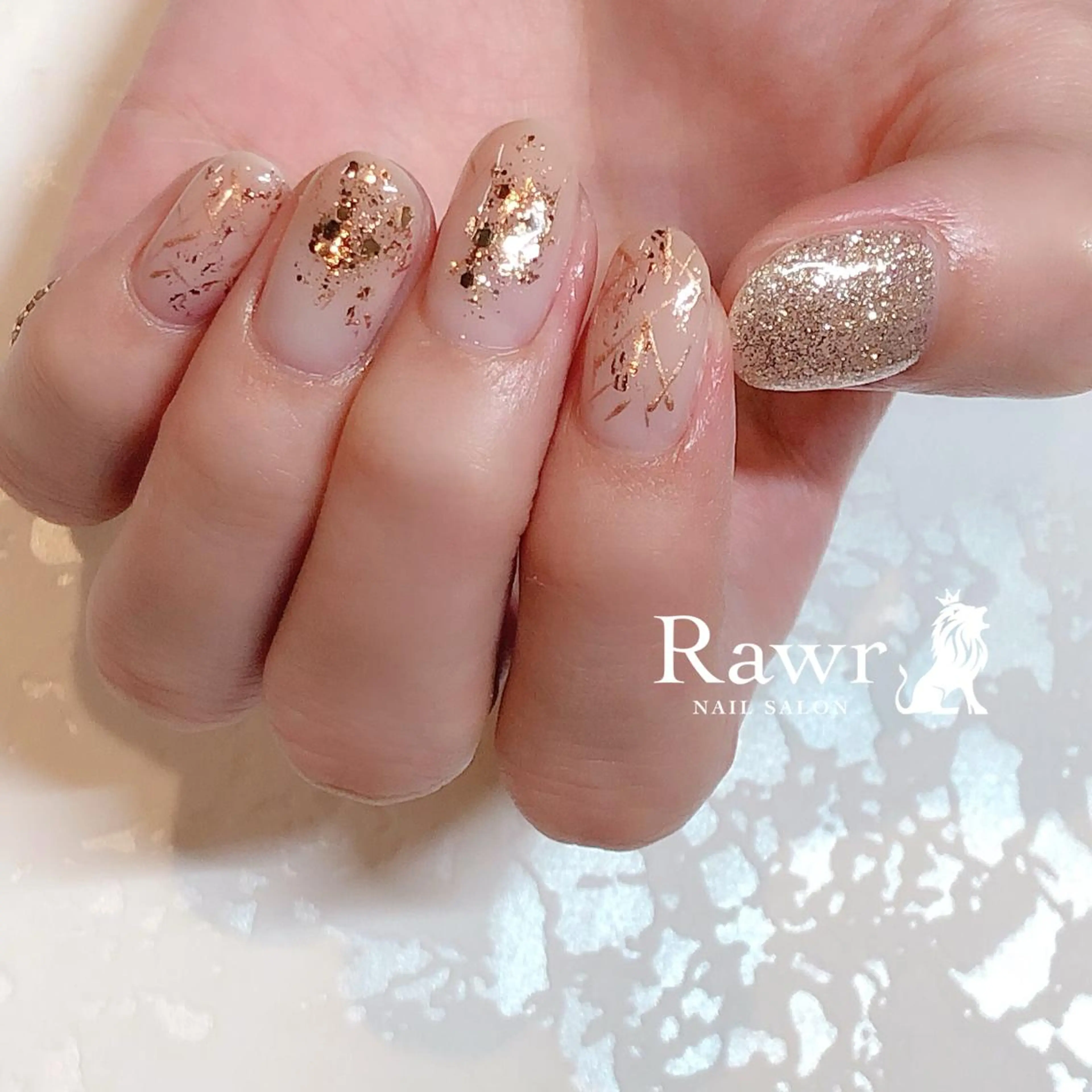 ネイル ハンドネイル Rawr / saoriのネイルデザイン