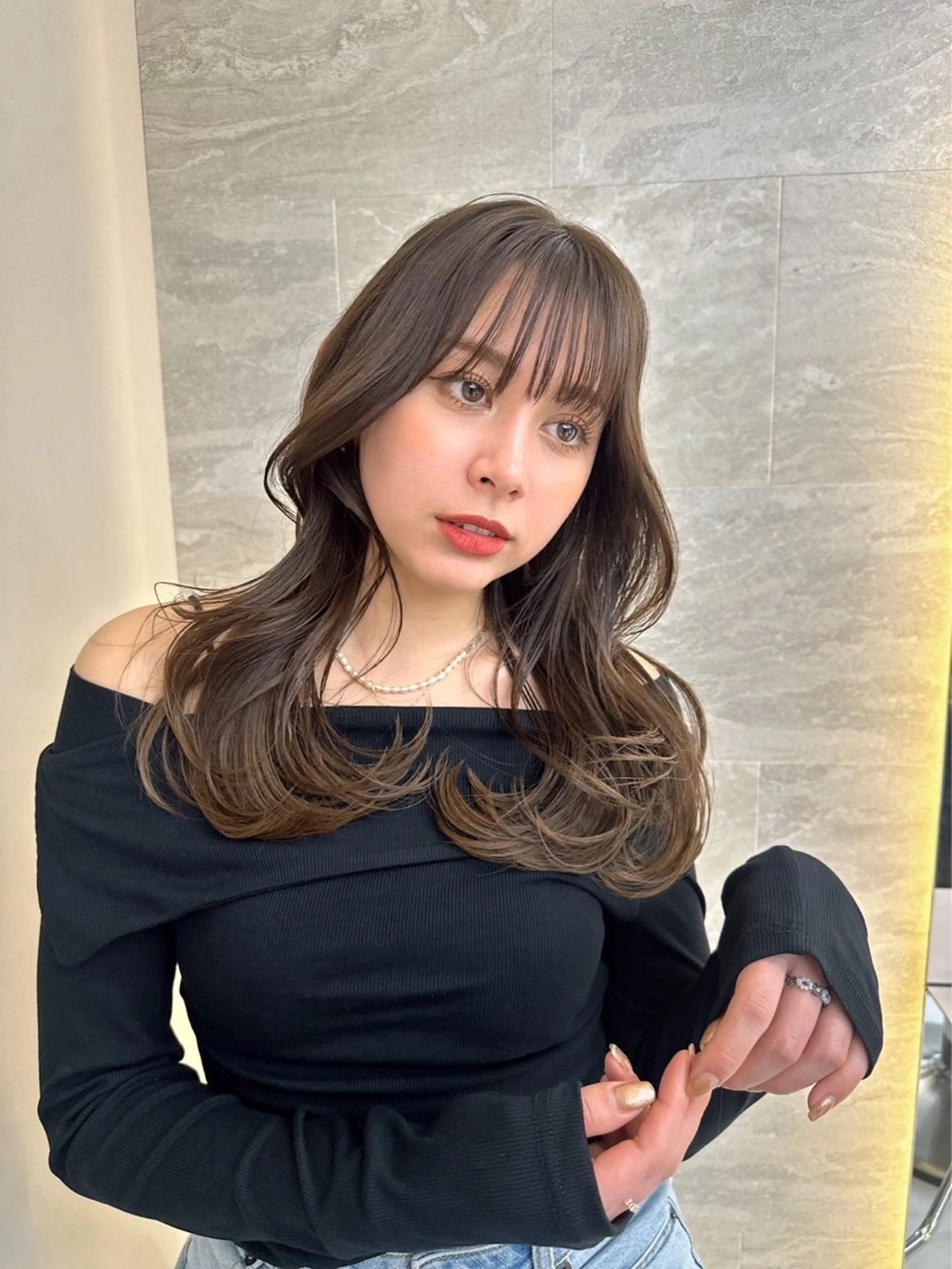 ショート レイヤー/韓国❣️ 髪質改善/e_kiのヘアスタイル