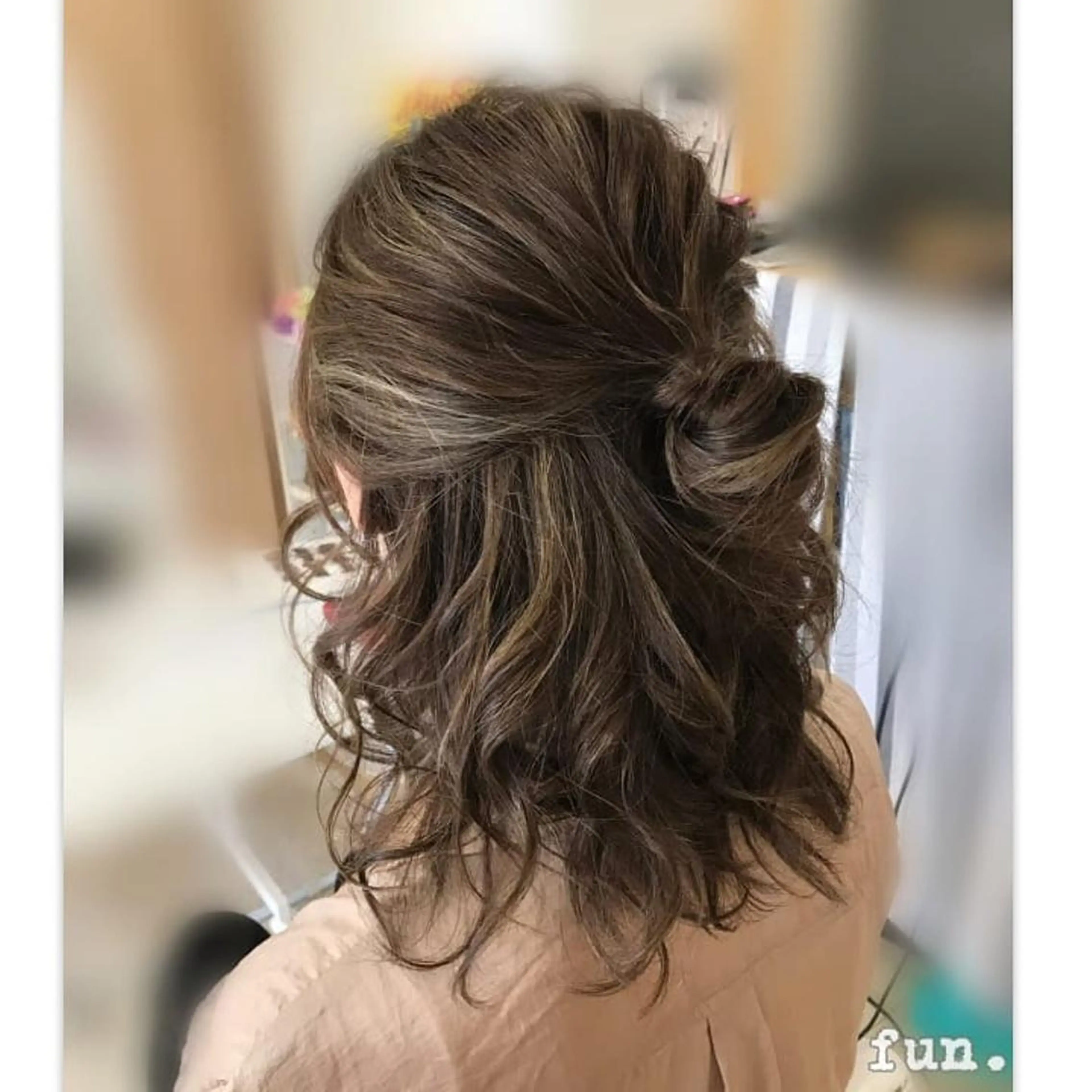 ミディアム ヘアアレンジ fun./ヘアセット /エクステ/着付のその他イメージ