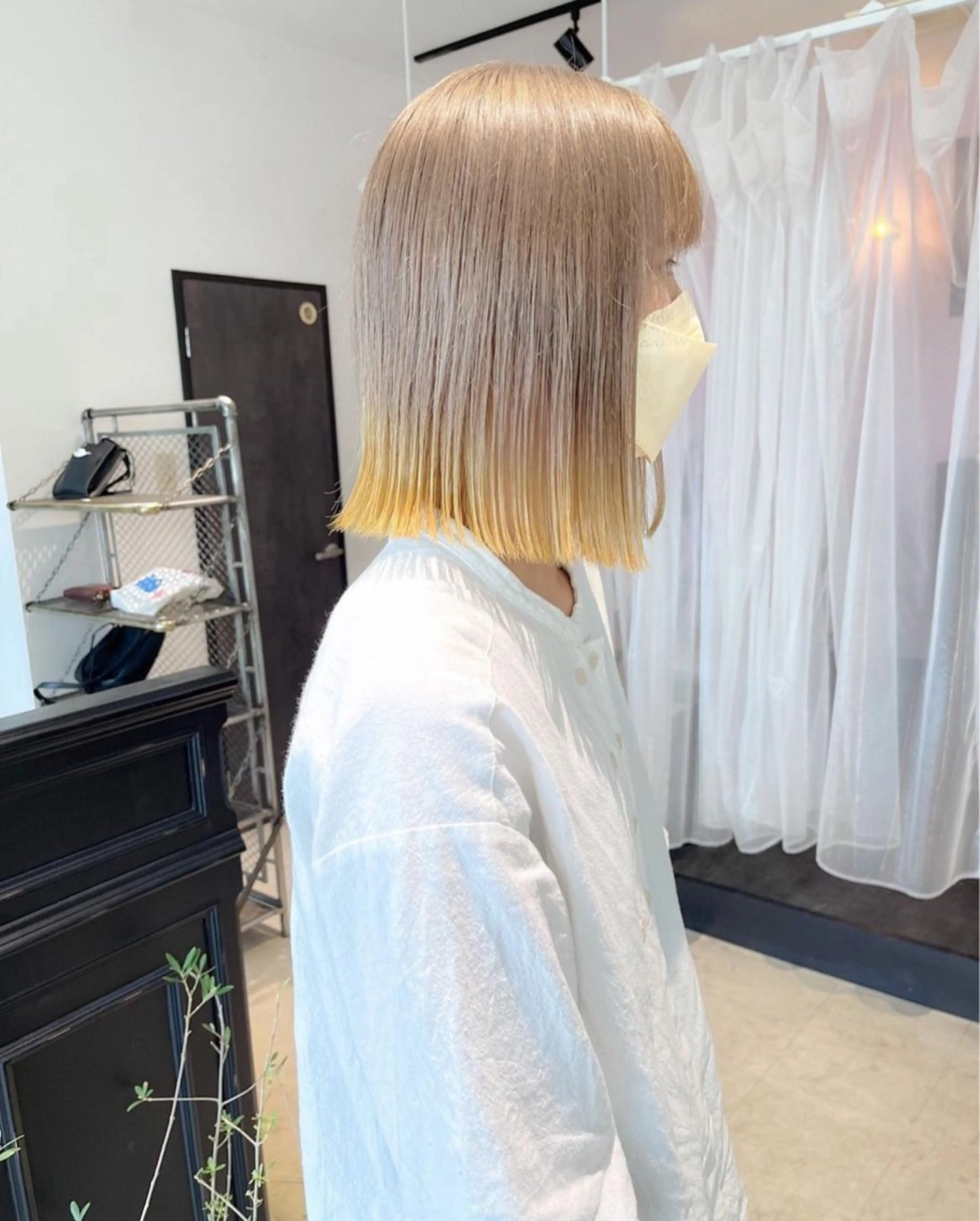 カラー ツートーンカラー MATTY yoshika 🐻のヘアスタイル