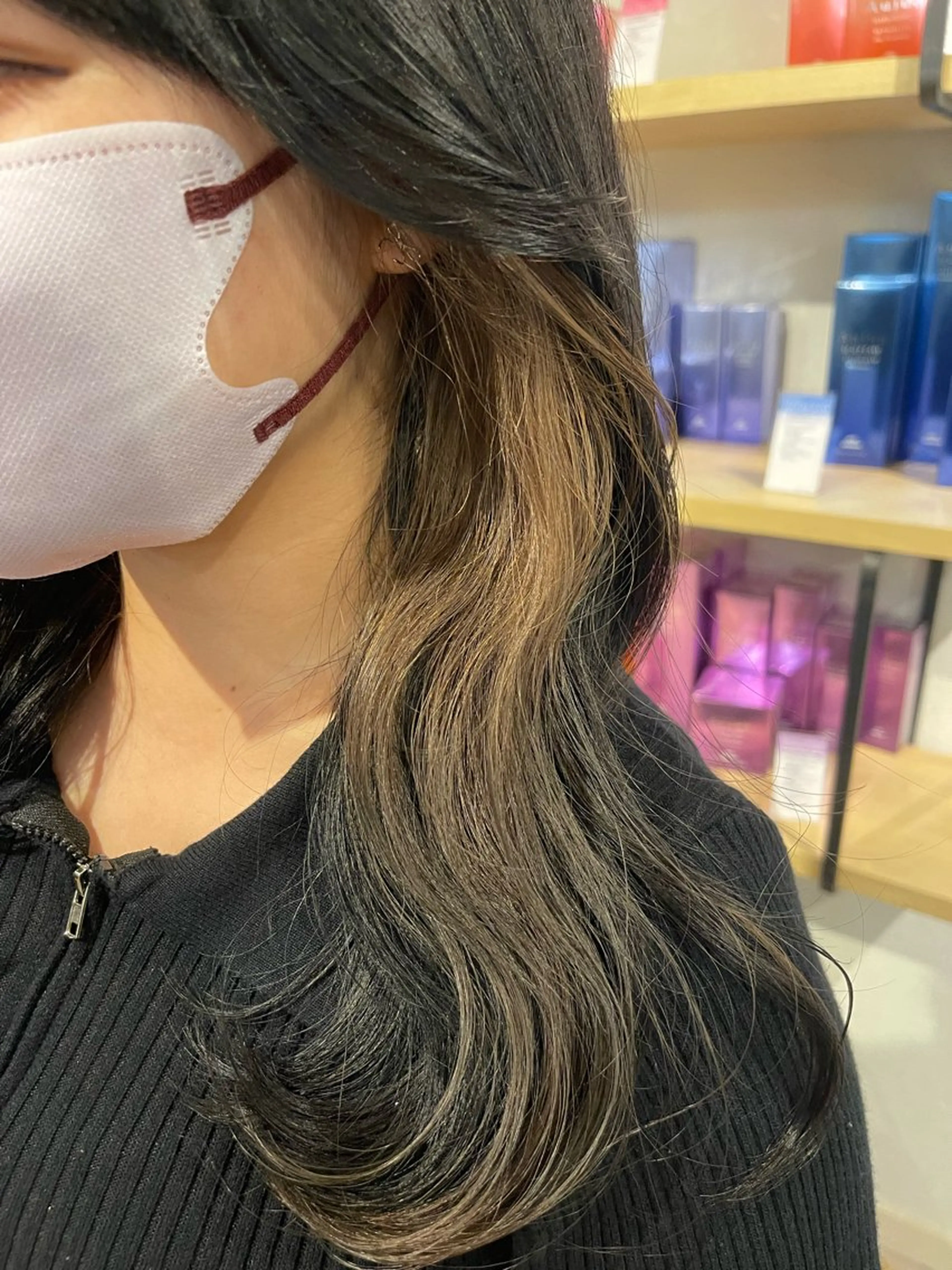 ミディアム ヘアカラー maho /riToのヘアスタイル