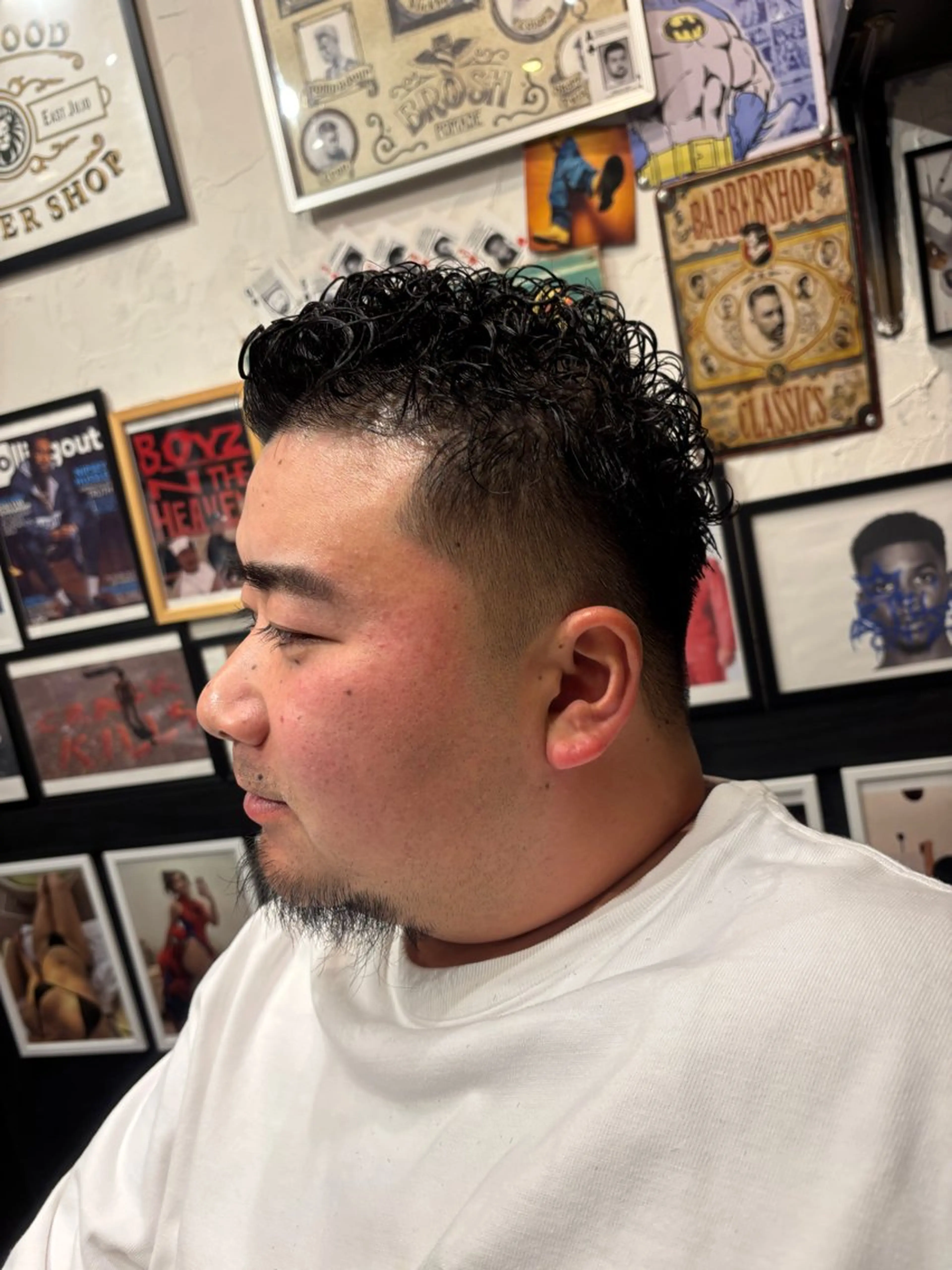 ショート メンズ フェードカット CribHoodbarbershop所属・白井 昇太のヘアスタイル