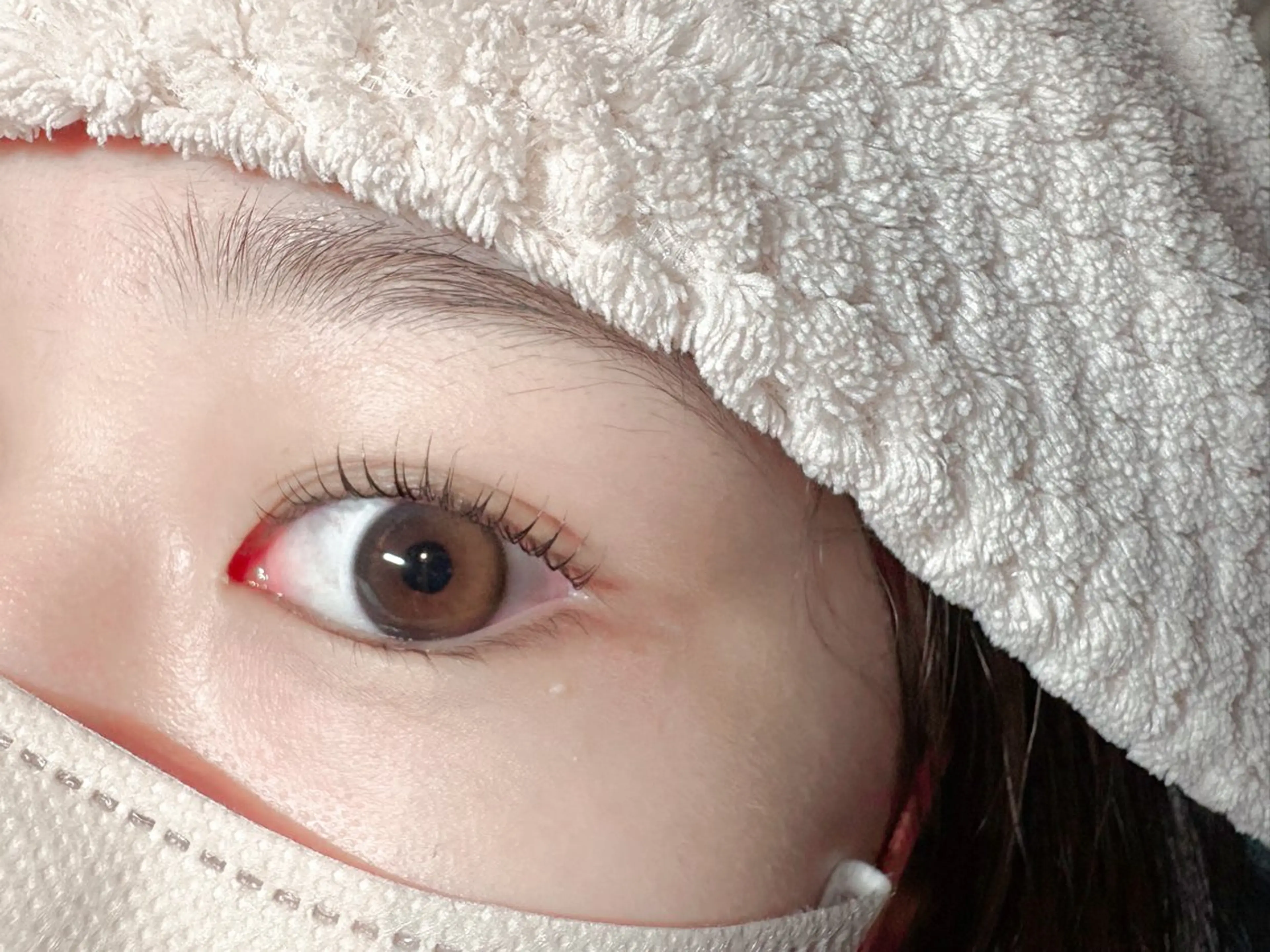 【流行りの中顔面短縮‪·͜· ❤︎‬】選べる上下パーマ🙂‍↕️🫶🏻(パリジェンヌorラッシュリフト)の写真