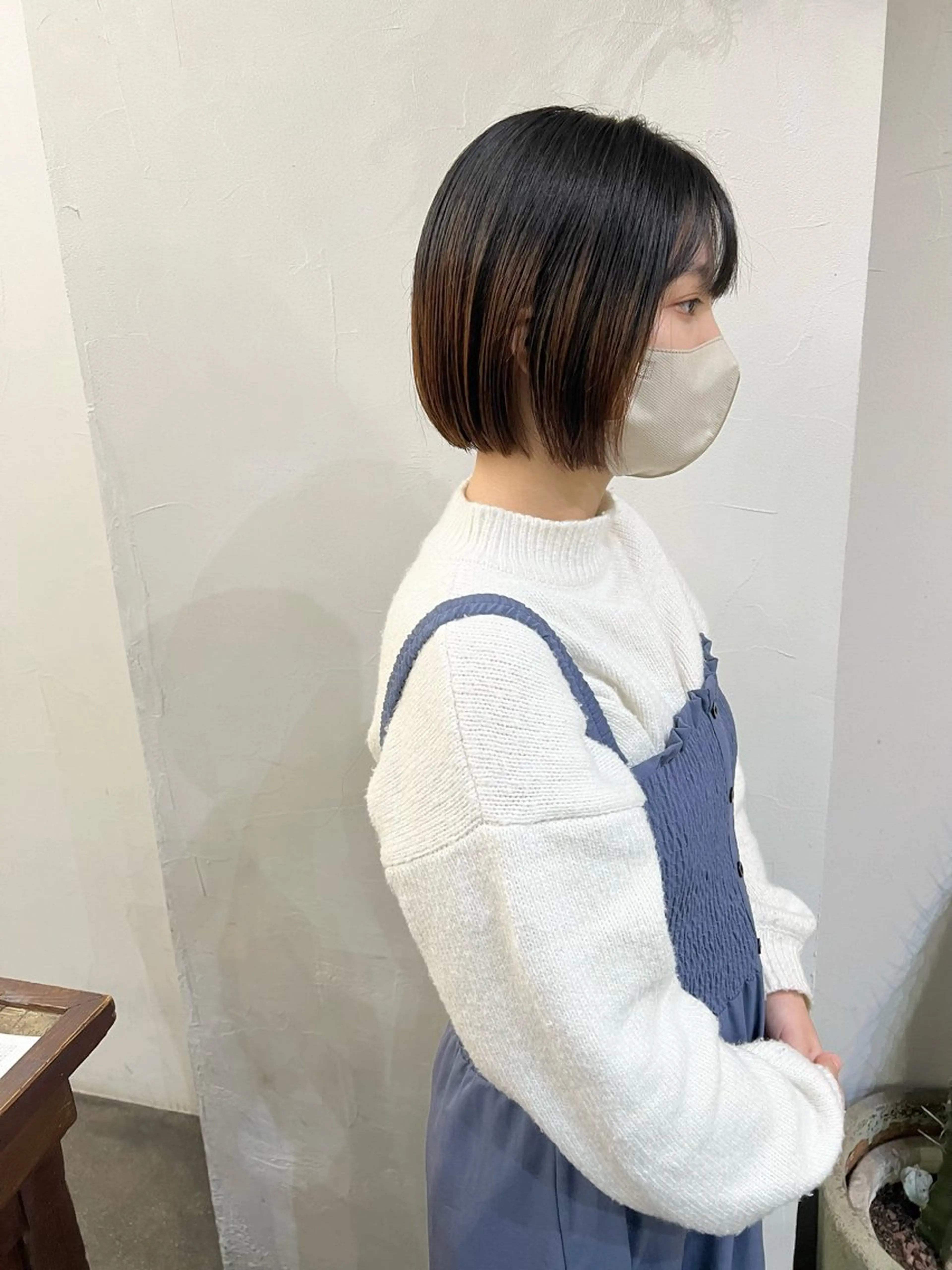 ショート ボブ カット 千葉 郁也のヘアスタイル