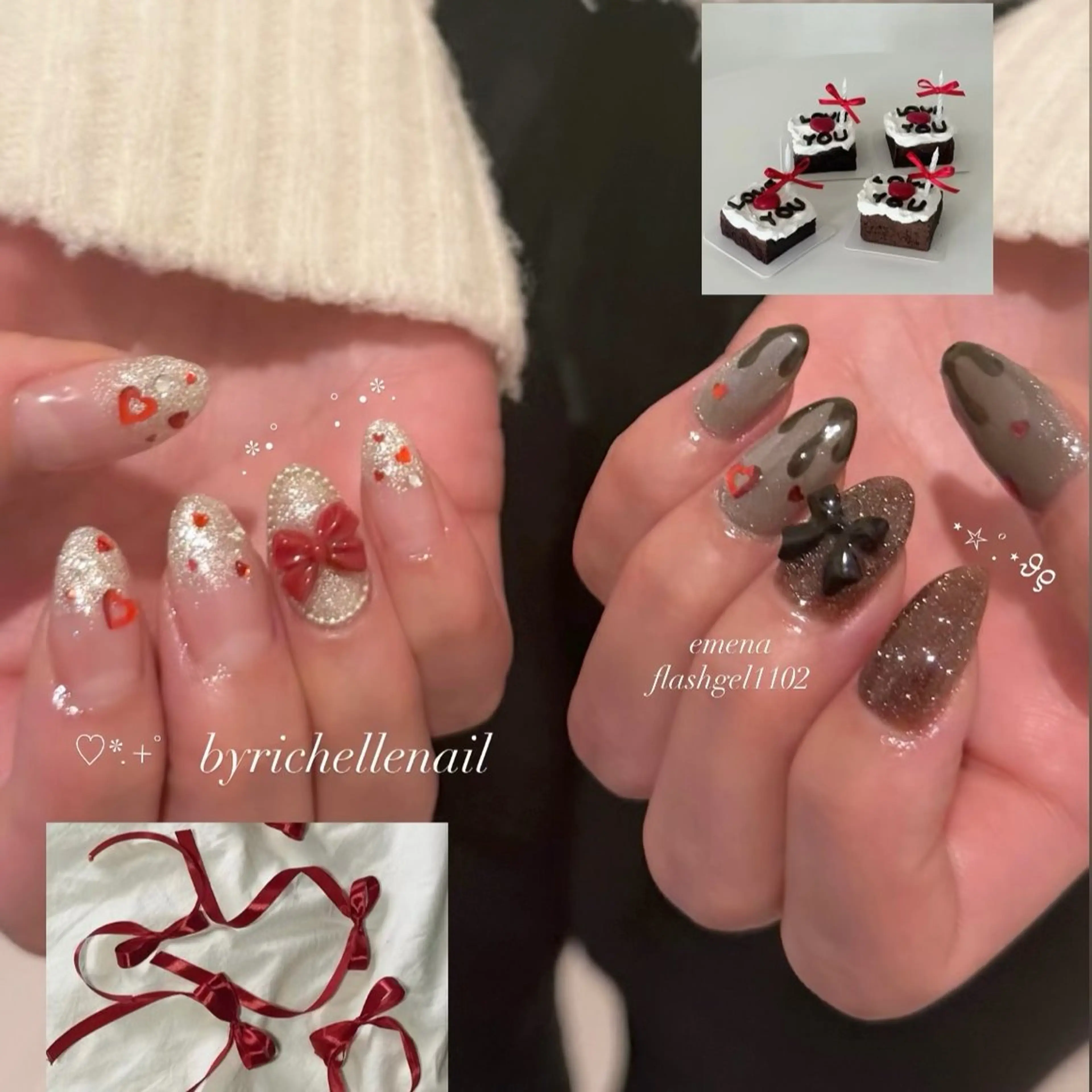 ネイル richelle nail🎀のネイルデザイン