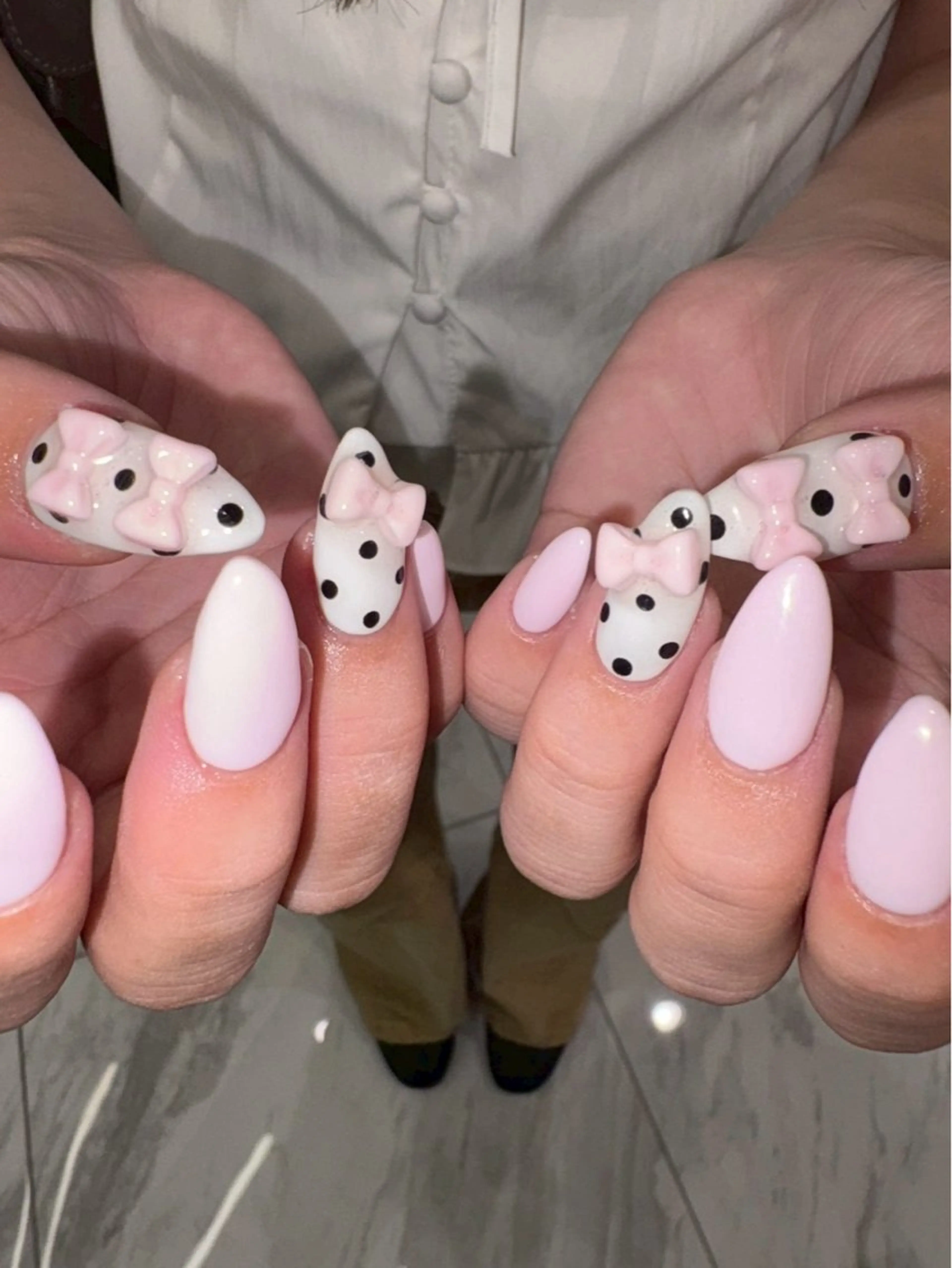 ネイル レイヤー／マツエク 💋𝑨𝑵𝑵𝑨のヘアスタイル