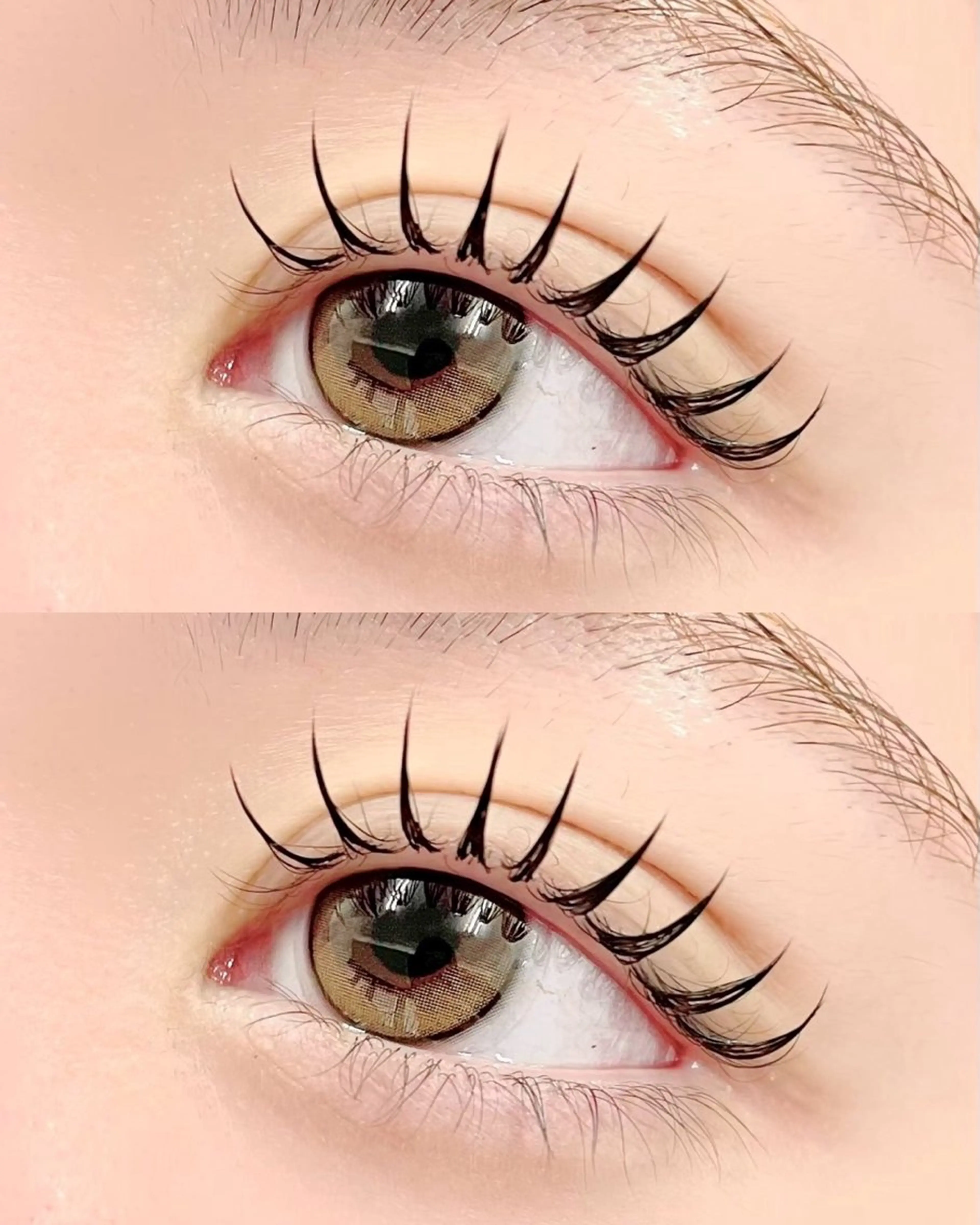 12月17日まで限定✨束感エクステ✨Wフラットラッシュ120本🎀7,000円→4,500円✨町田駅徒歩4分の写真