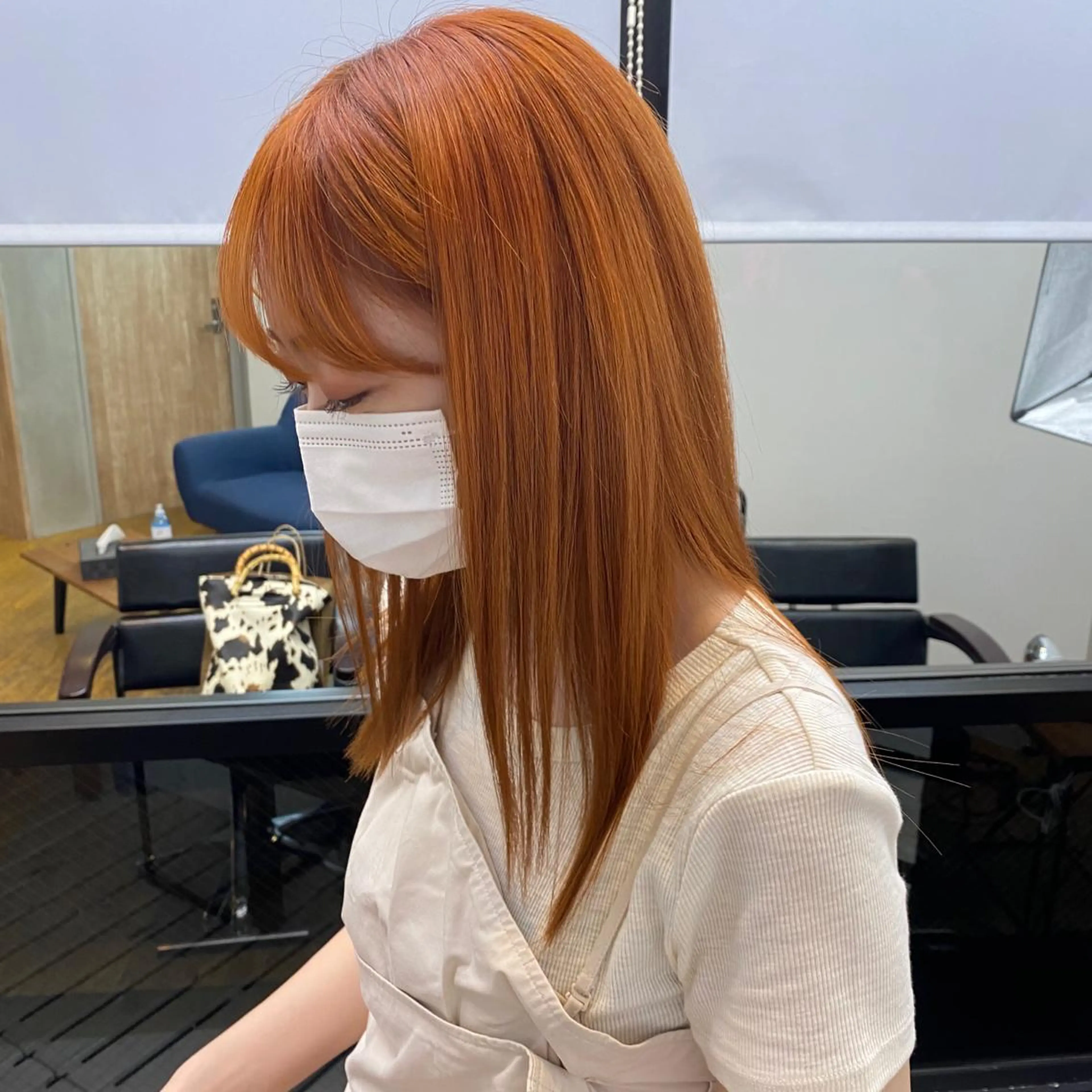 ミディアム カラー ヘアアレンジ Ameri/髪質改善 /韓国ヘア🇰🇷のヘアスタイル