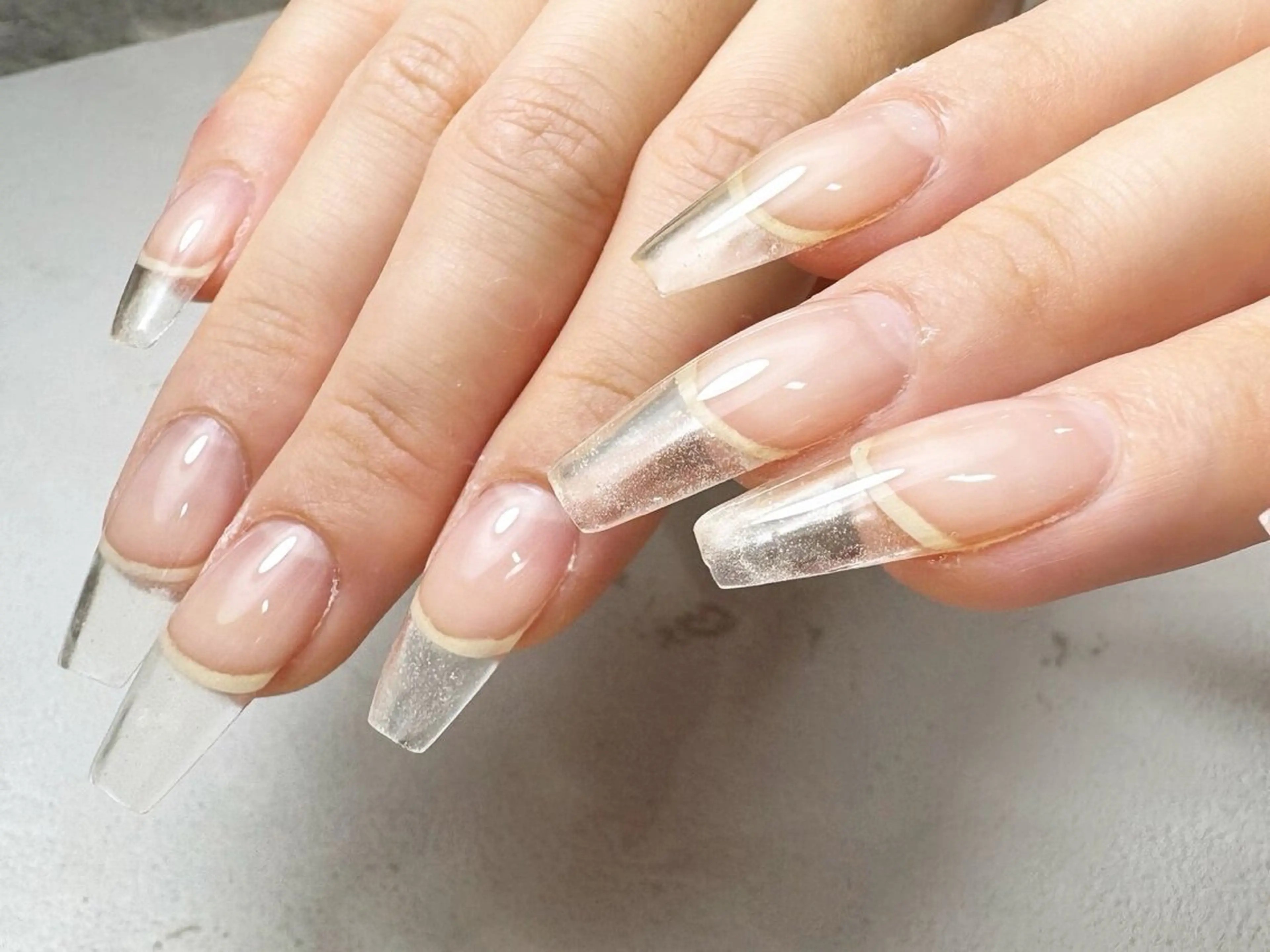 ■【ワンカラー】スカルプ長さ出し10本【オフなし】の写真