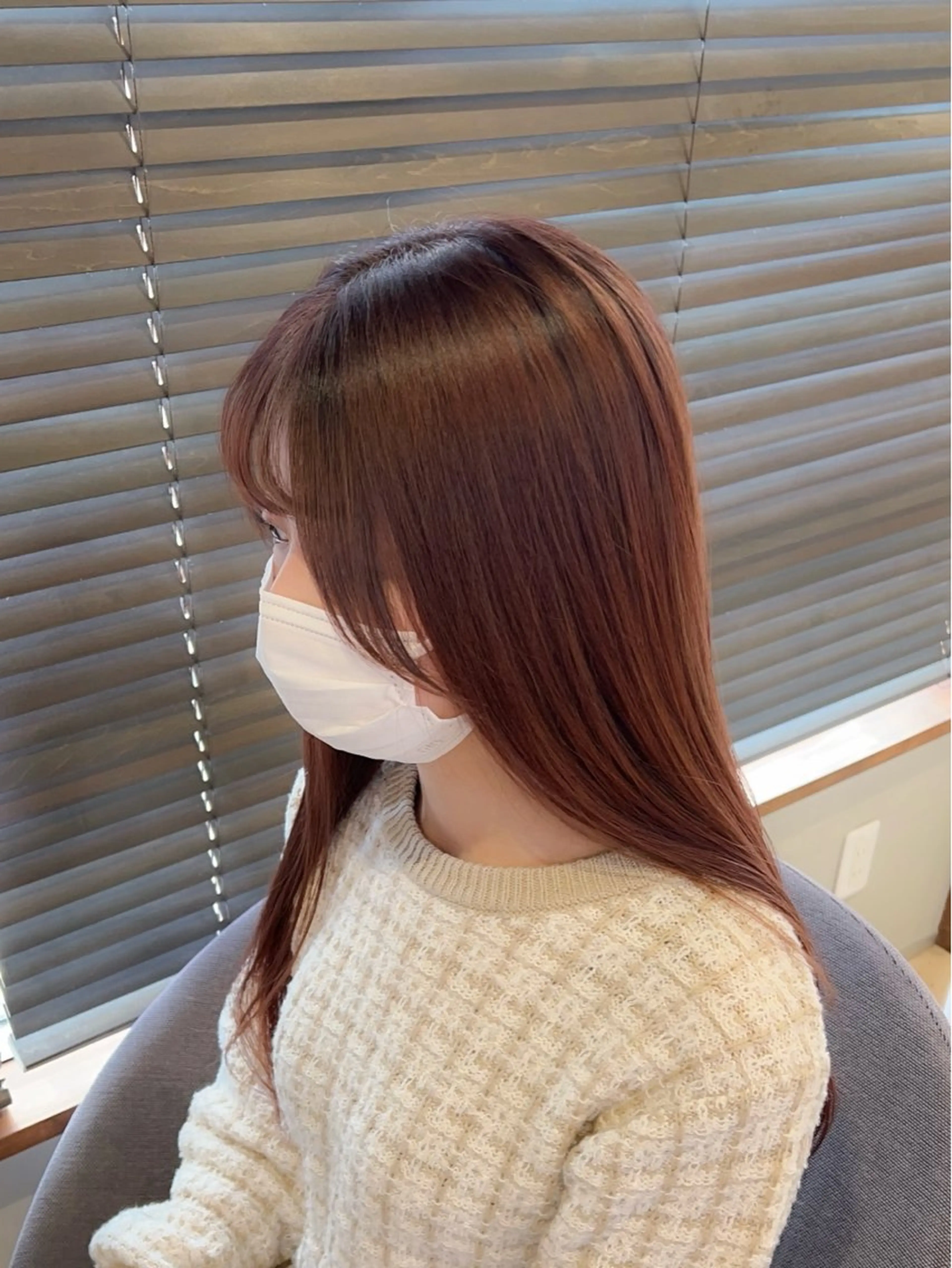 セミロング カラー カノエ宇部厚南店 ／もも加のヘアスタイル