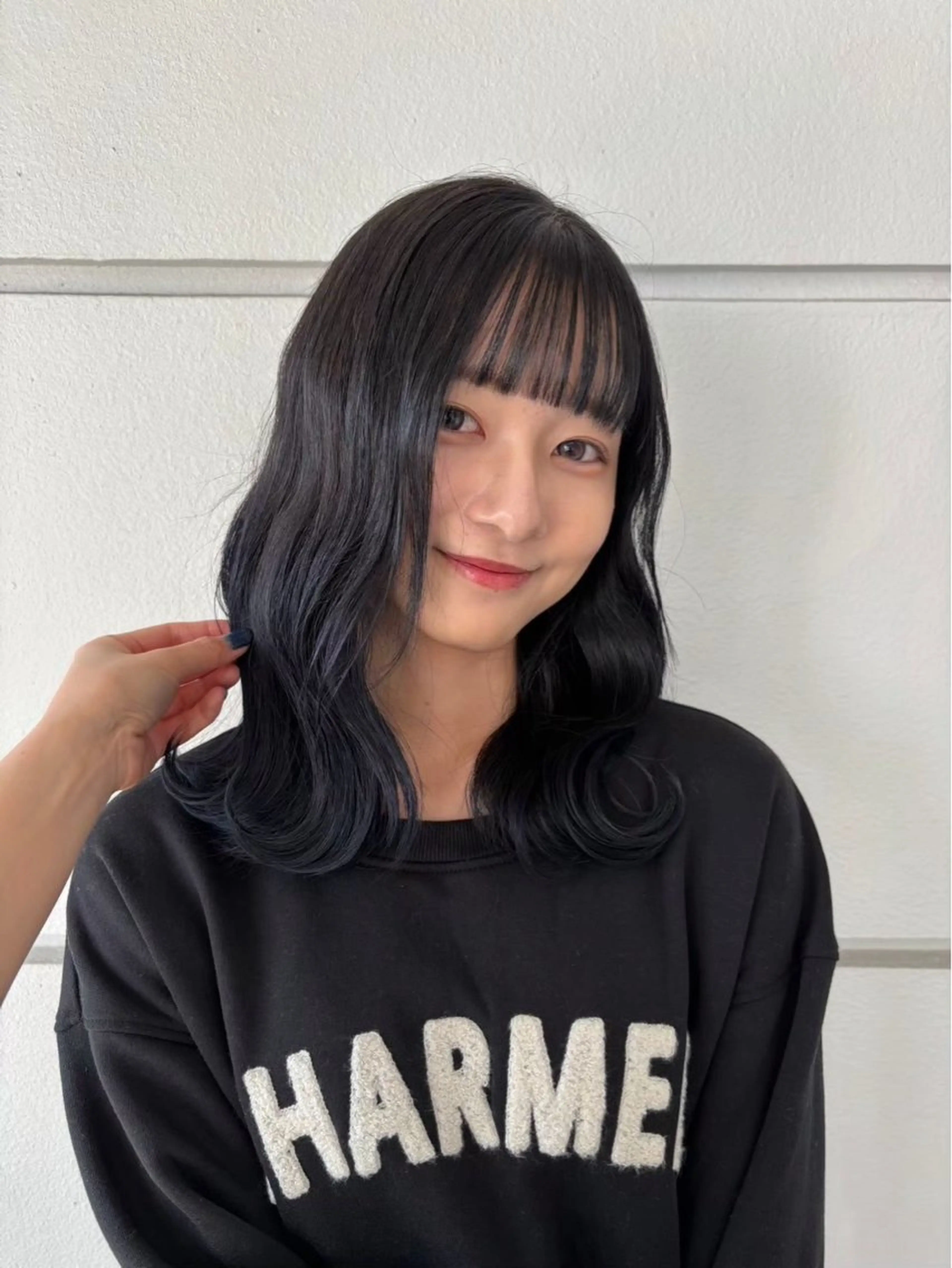 セミロング Glimpseあやね 🎀大濠のヘアスタイル