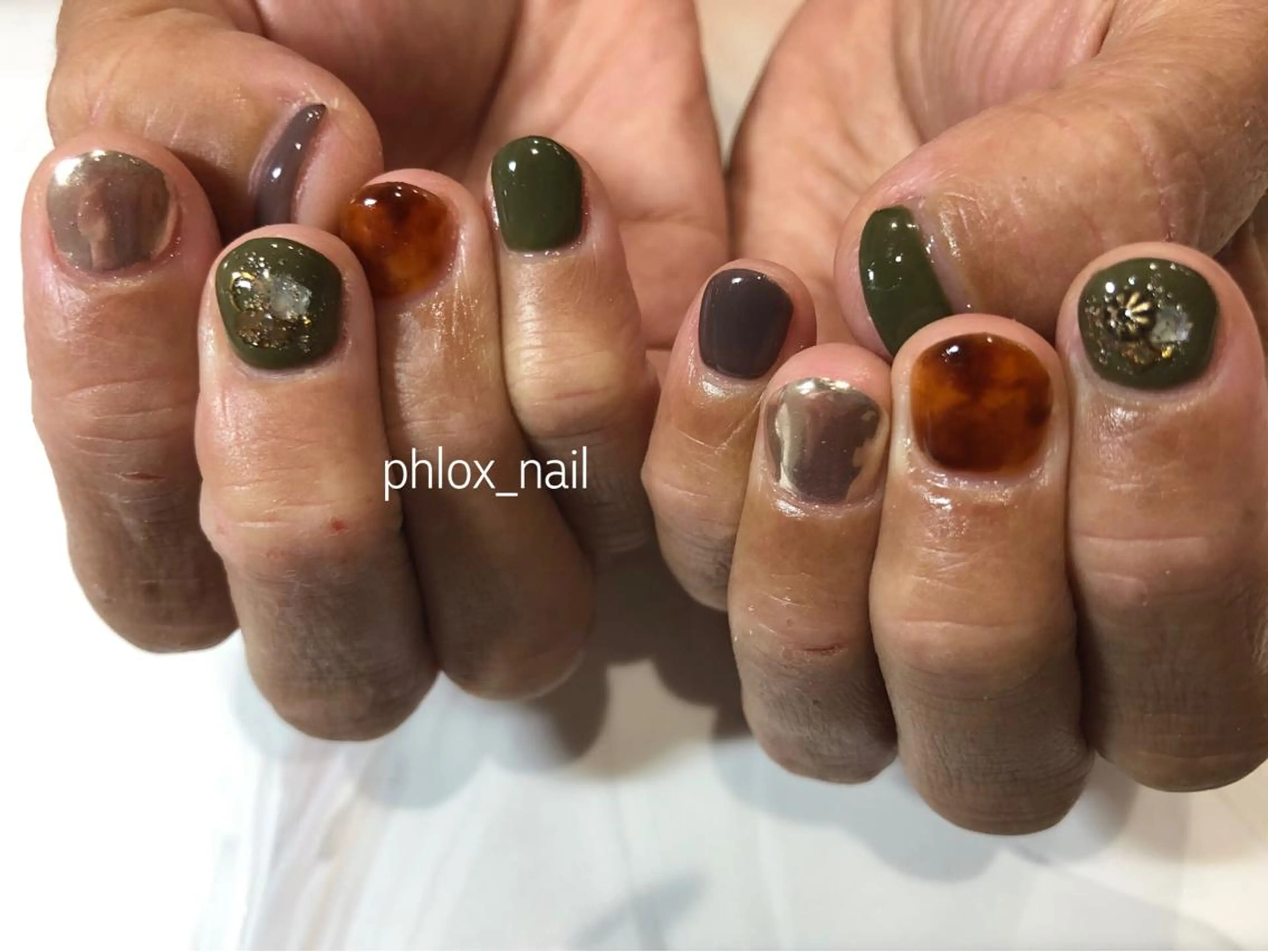 ネイル s/w _shokoのネイルデザイン