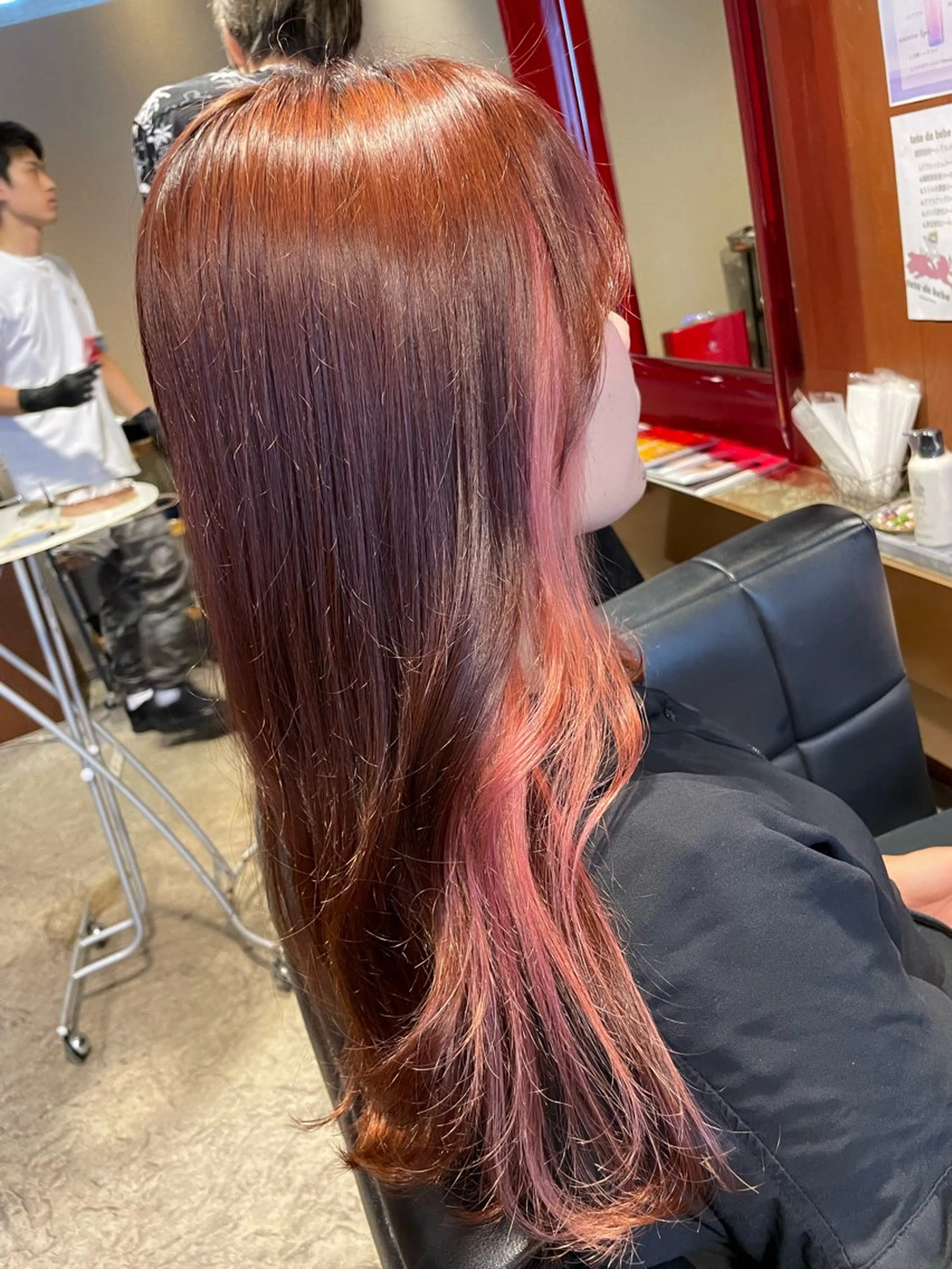 カラー 米山 璃奈のヘアスタイル