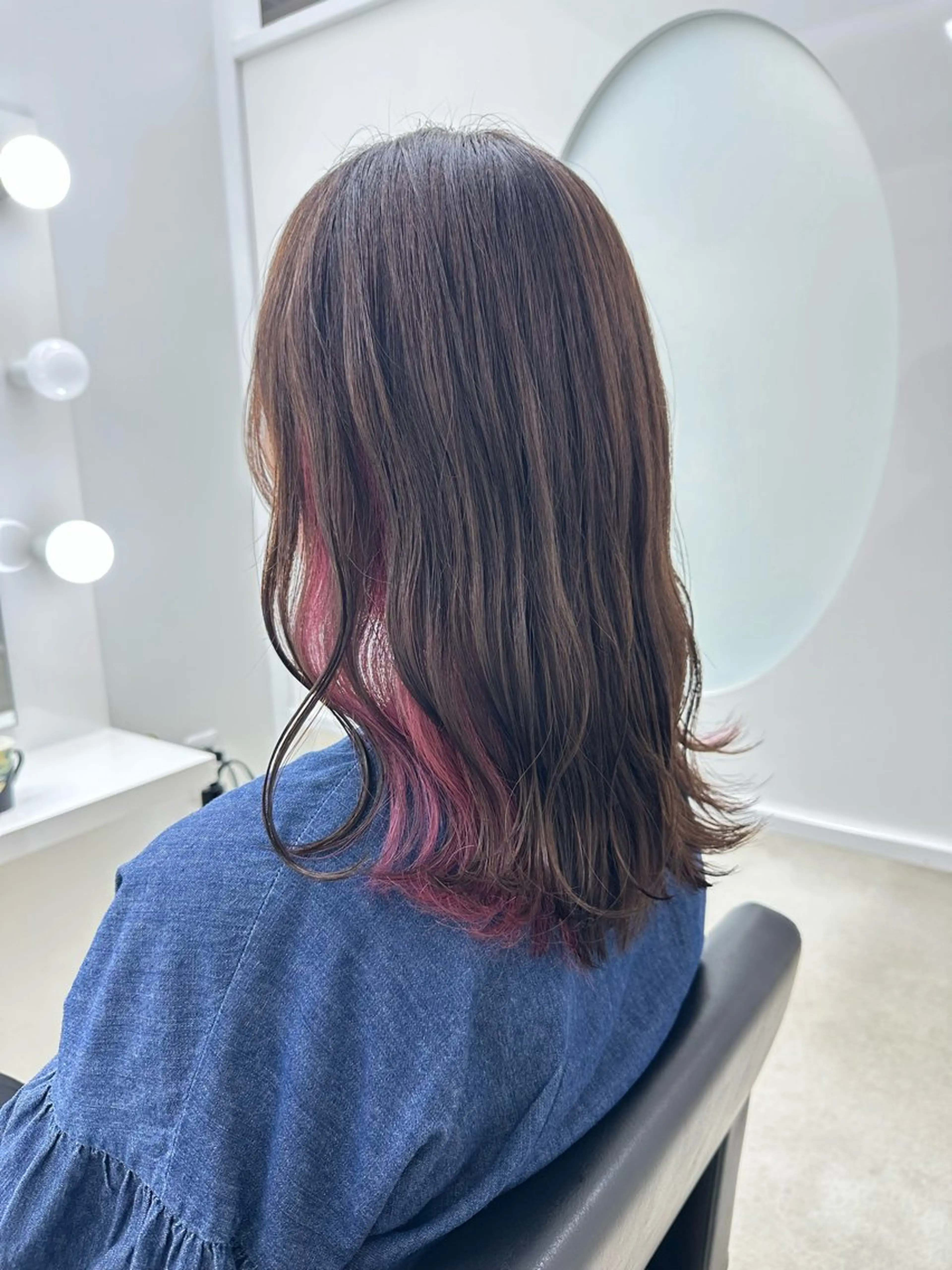 ミディアム ヘアカラー トリートメント 中河 ななのヘアスタイル