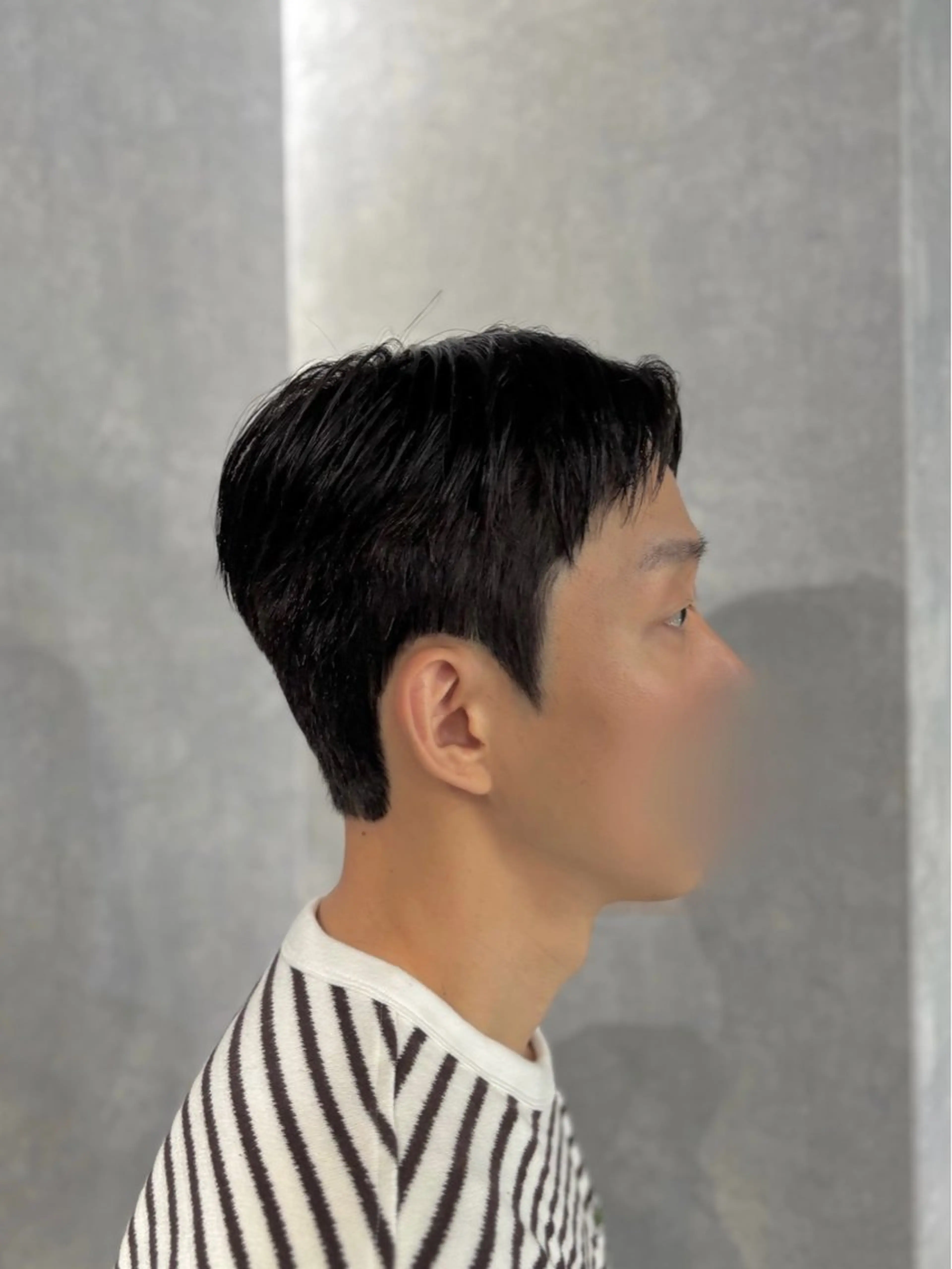 ショート パーマ メンズ 韓国メンズヘア/ ダウンパーマ/歩夢のヘアスタイル