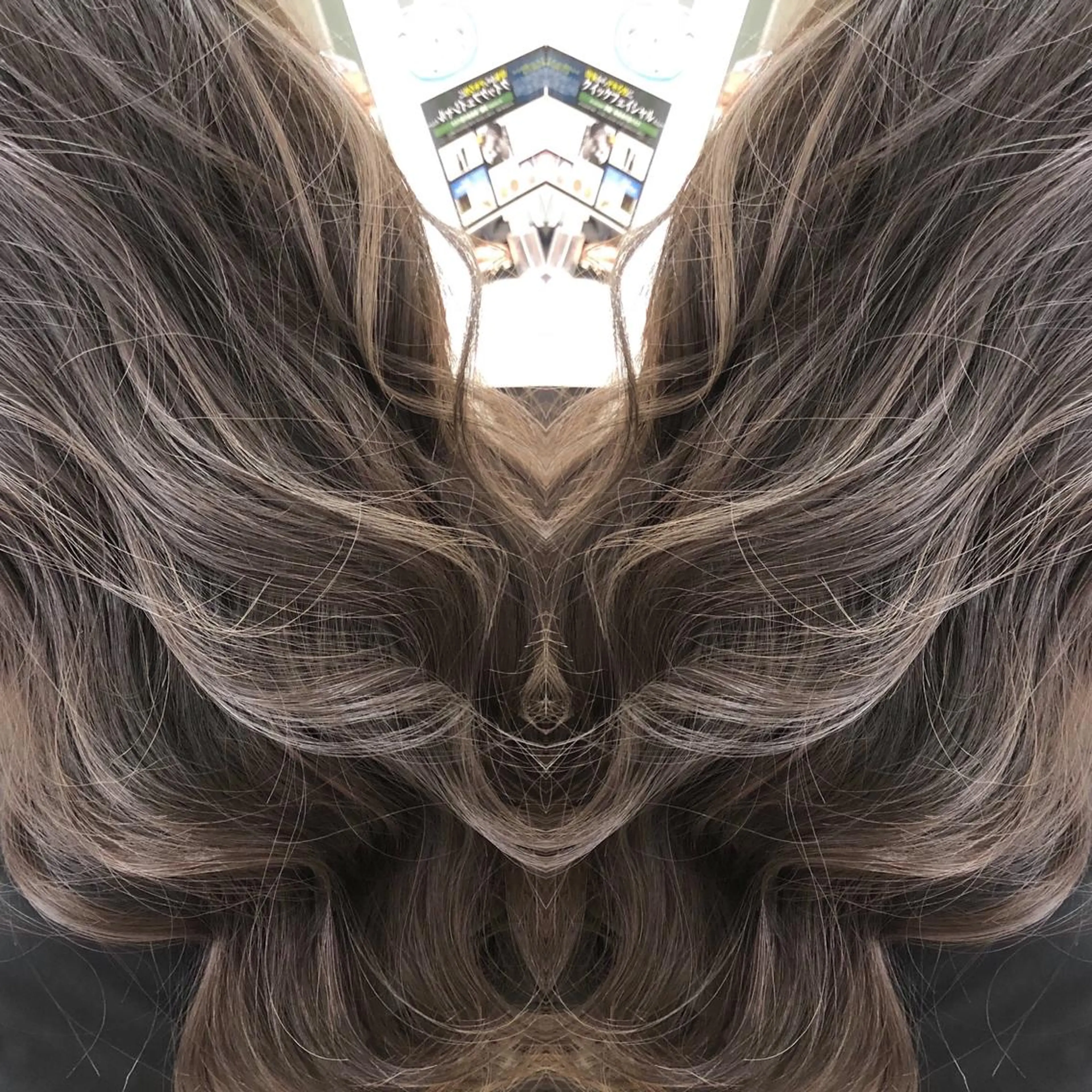 ロング カラー 脱白髪染め専門店HAKUA PLUS白髪ぼかし町田2号店所属・脱白髪染め 大月竜斗のヘアスタイル