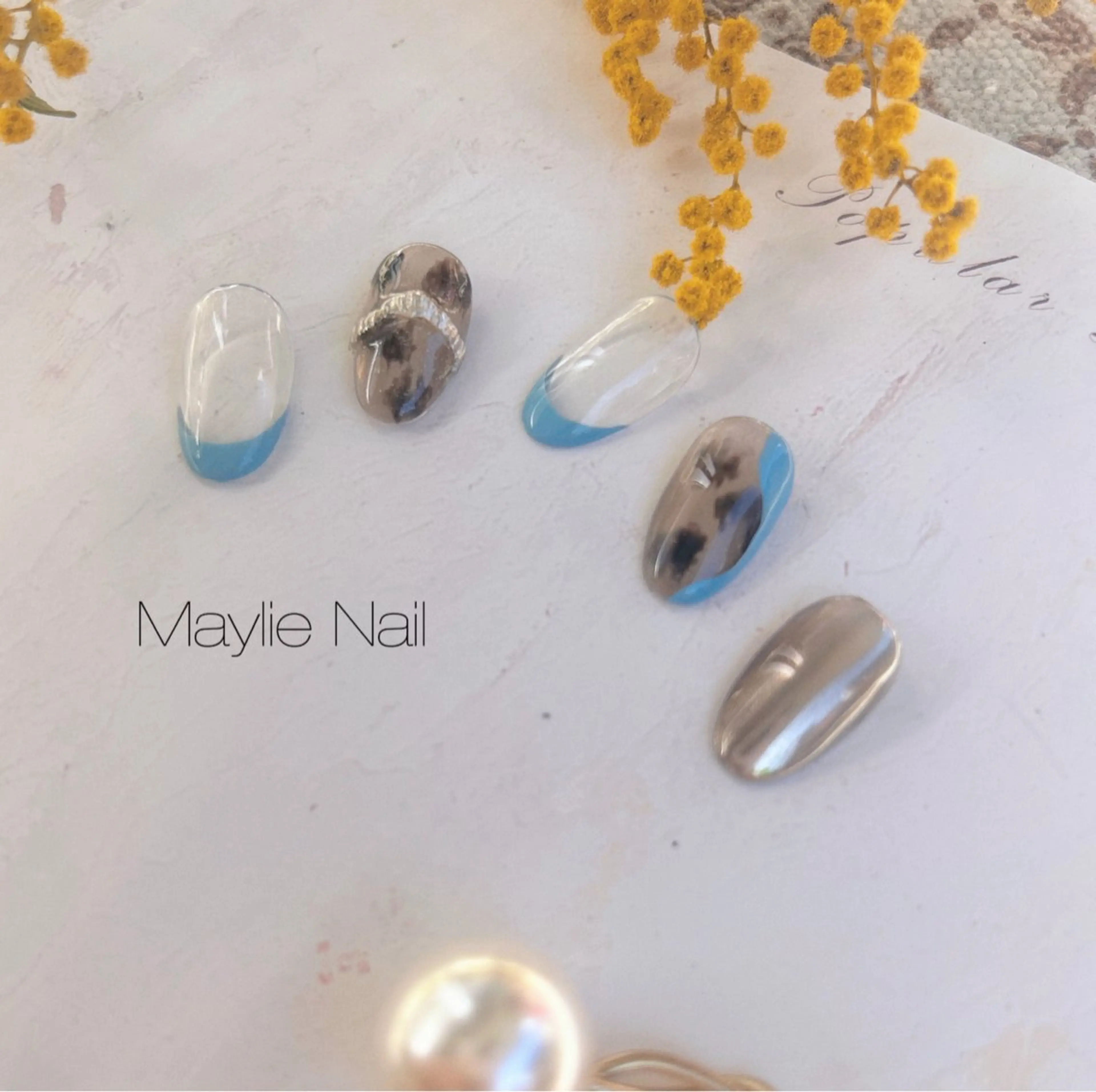 ネイル Maylie nail 大森店所属・大森Maylie Kayaのネイルデザイン