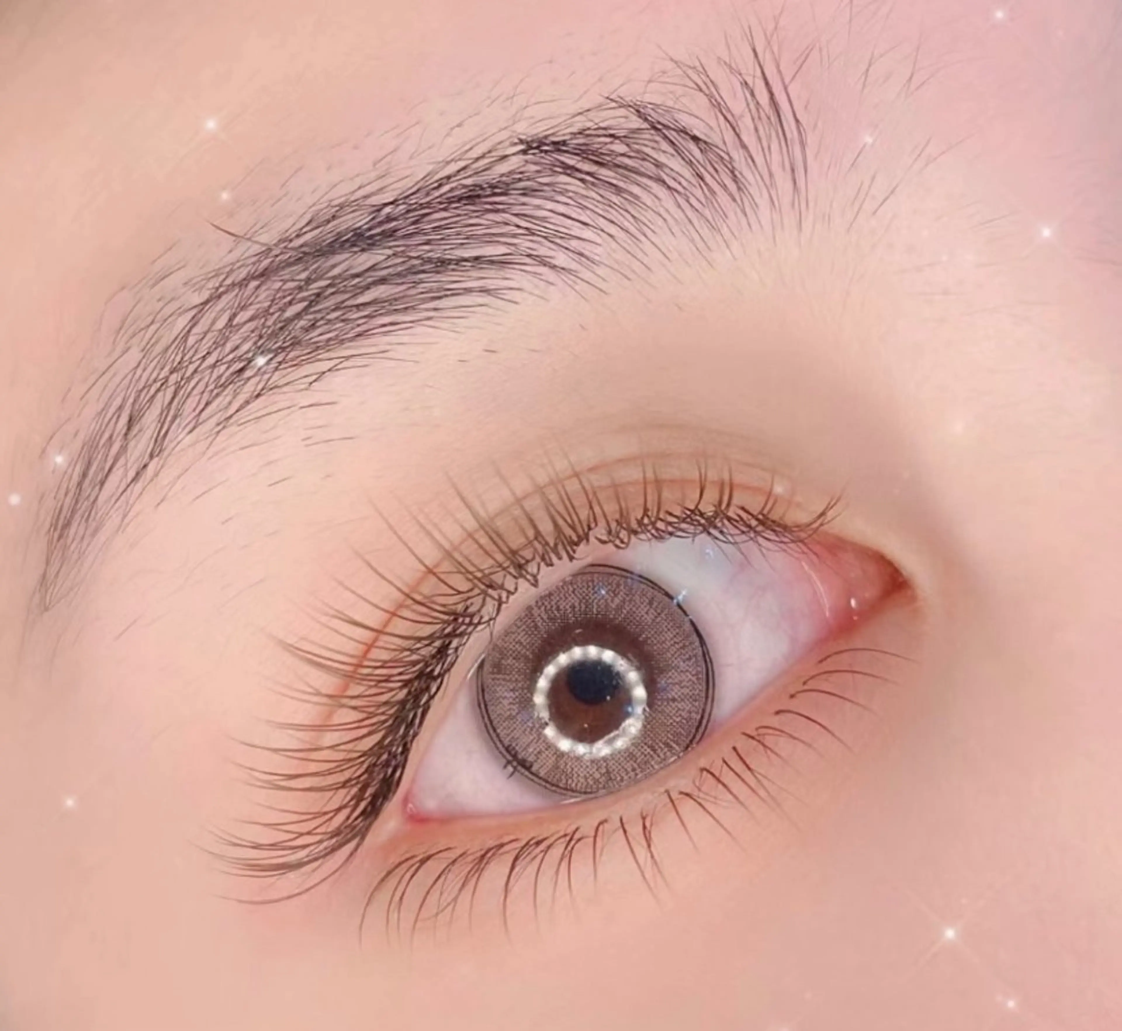 マツエク・マツパ 束感まつ毛 カラーマツエク フラットラッシュ パリジェンヌラッシュリフト まつげパーマ Yunabi池袋東口店所属・ユナビ ゆき🌸🌸のマツエク・マツパデザイン