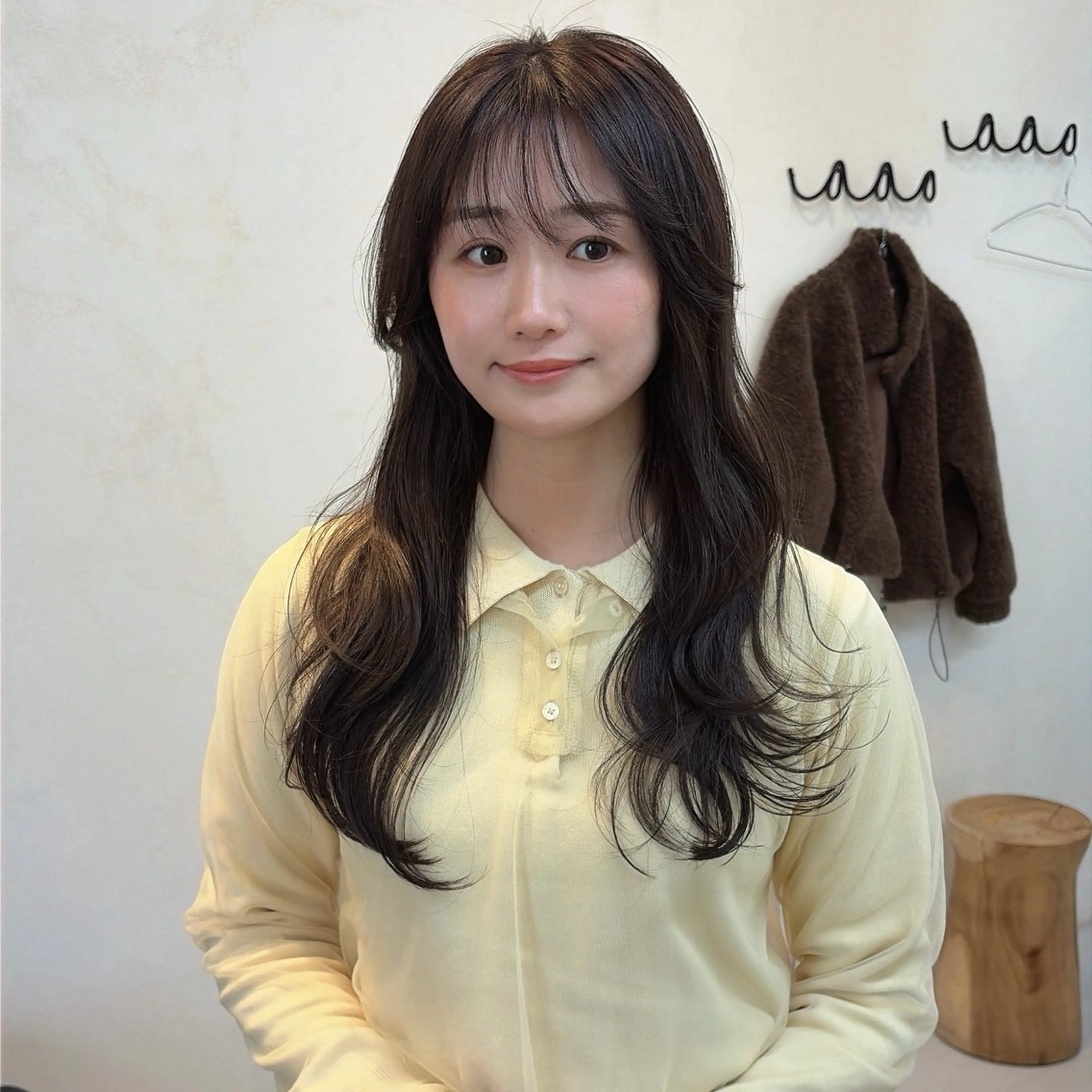 ロング カラー カット ヘアカラー iet.所属・ウルフ/ボブ/耳ツボ ジュエリー◎ricoのヘアスタイル