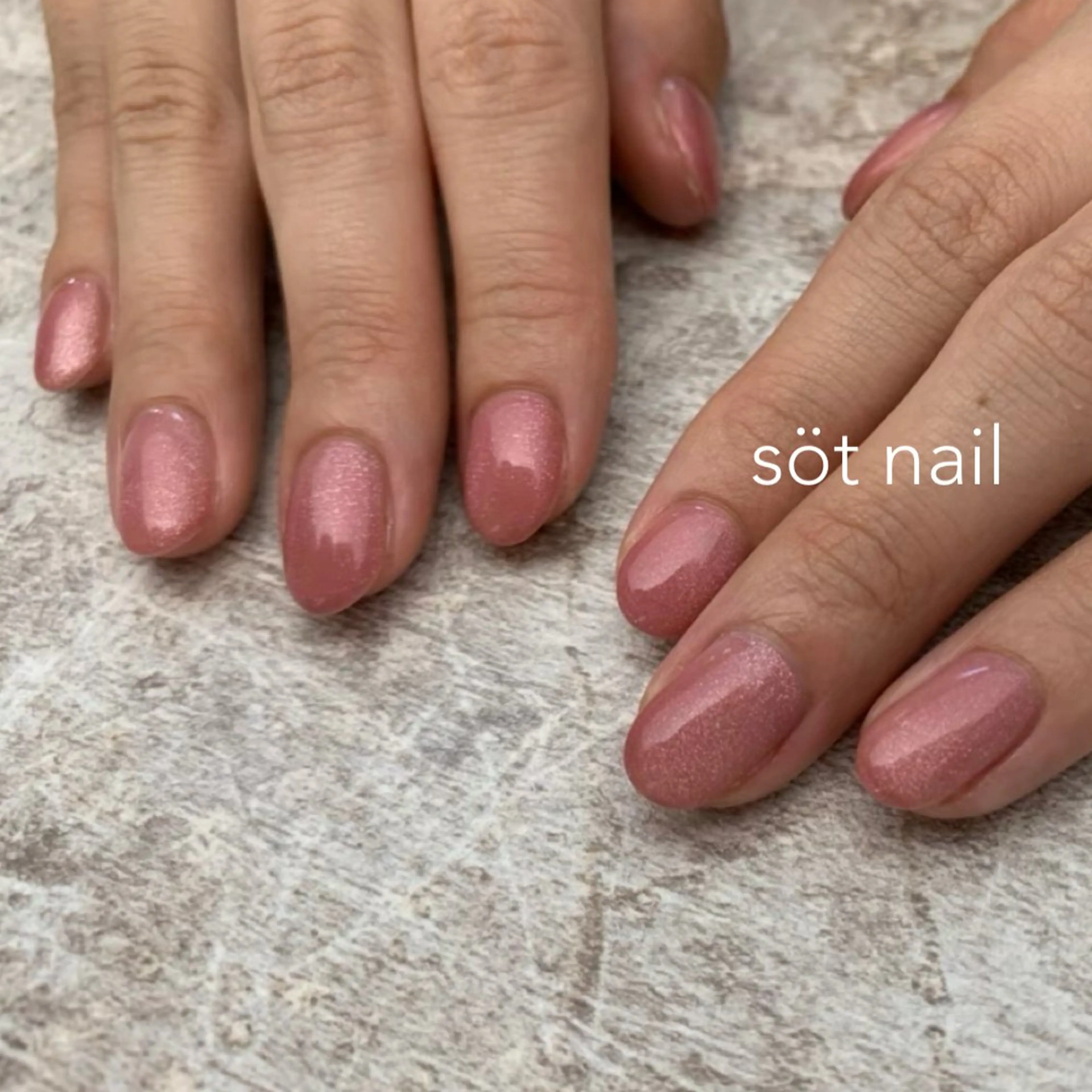 ネイル ワンカラーネイル söt nail所属・岡田 恵美のネイルデザイン