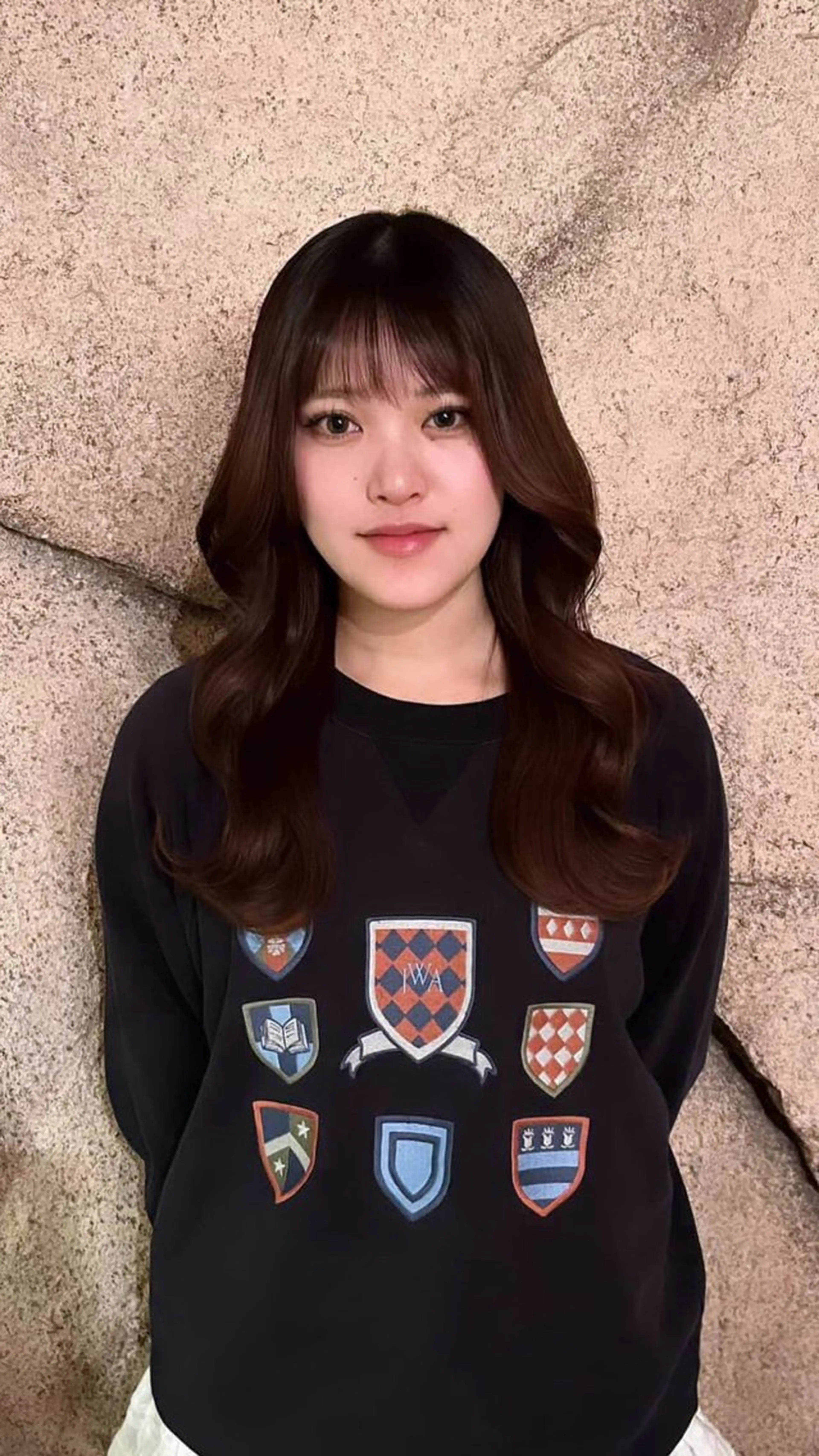 ロング レイヤーカット/ 艶カラー/YUKAのヘアスタイル