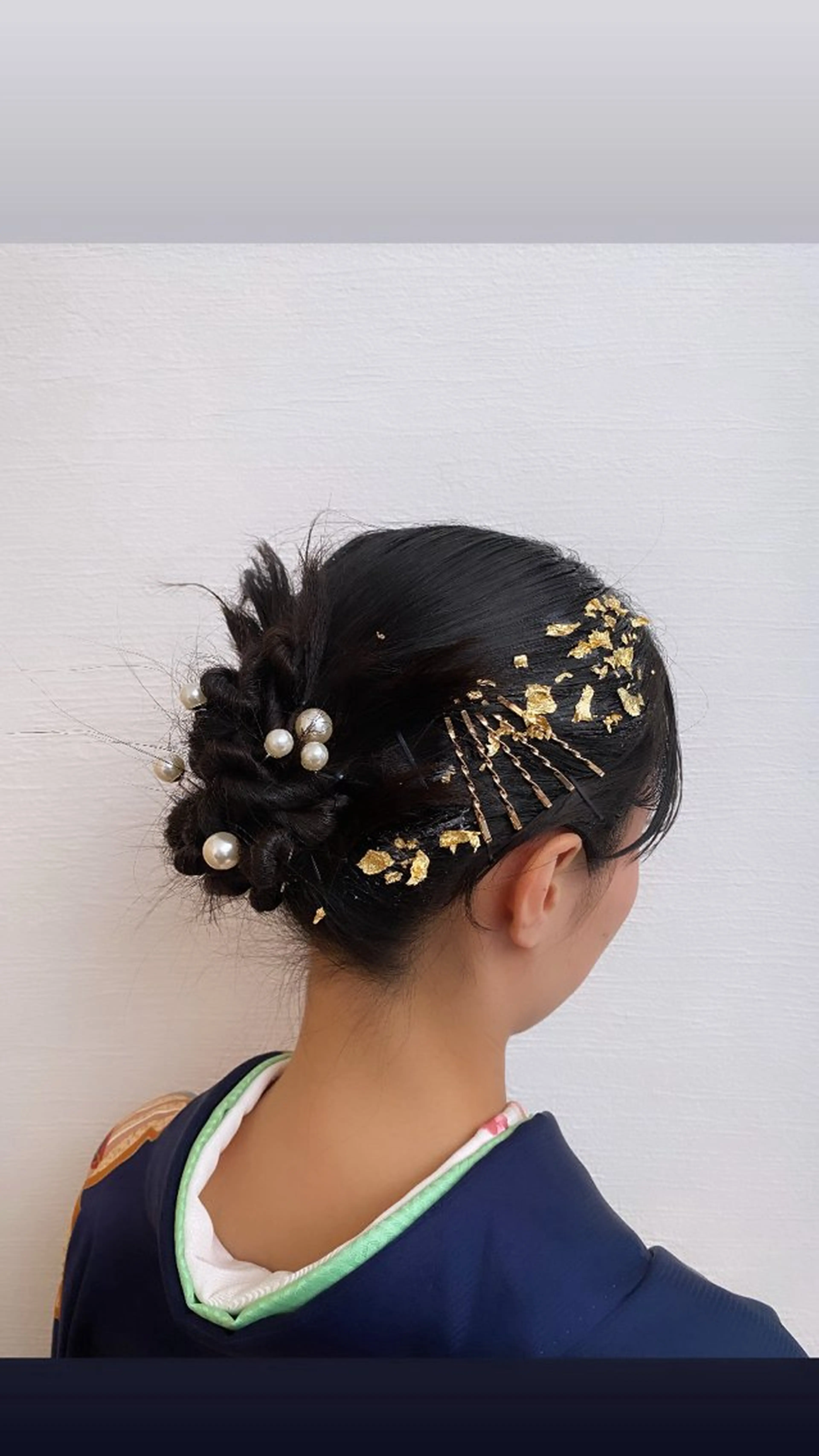 ロング カラー ヘアアレンジ シールエクステ エクステ ヘアセット なな💎韓国系/ 渋谷💎のヘアスタイル