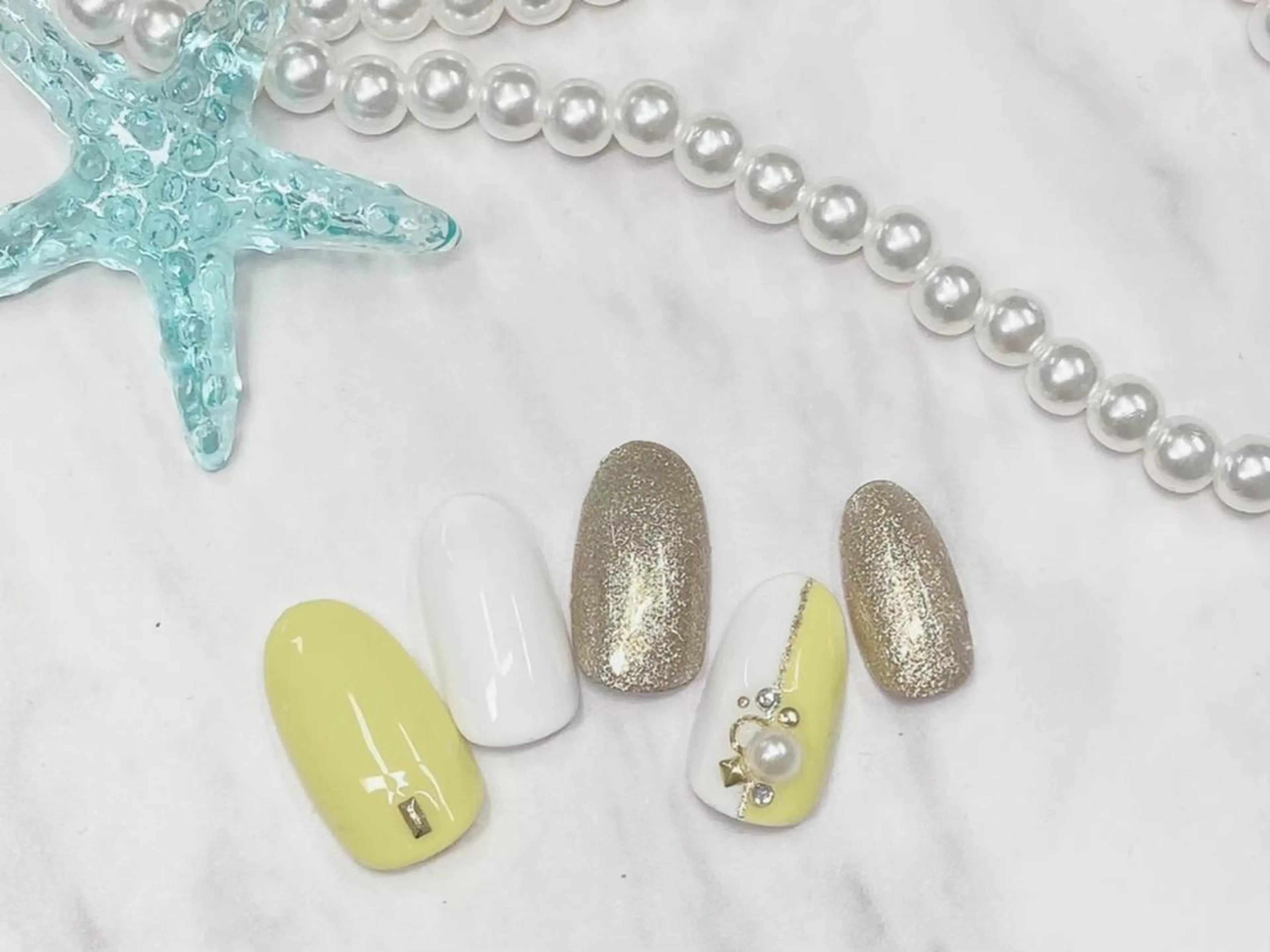 ネイル ハンドネイル 武蔵小金井⟡.· 🎀Ｙ🎀のネイルデザイン