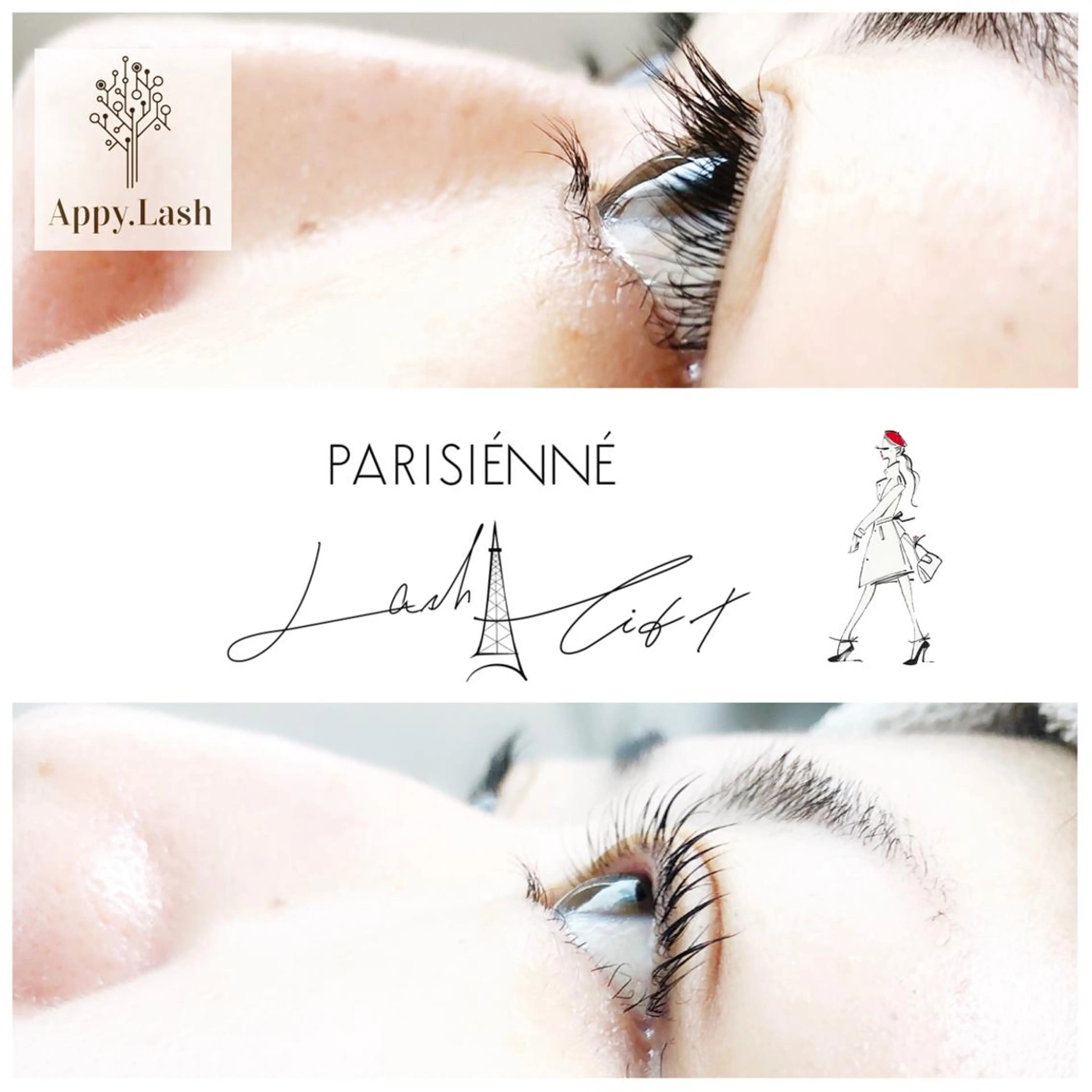 マツエク・マツパ パリジェンヌラッシュリフト まつげと眉の専門店 Appy.Lashのマツエク・マツパデザイン