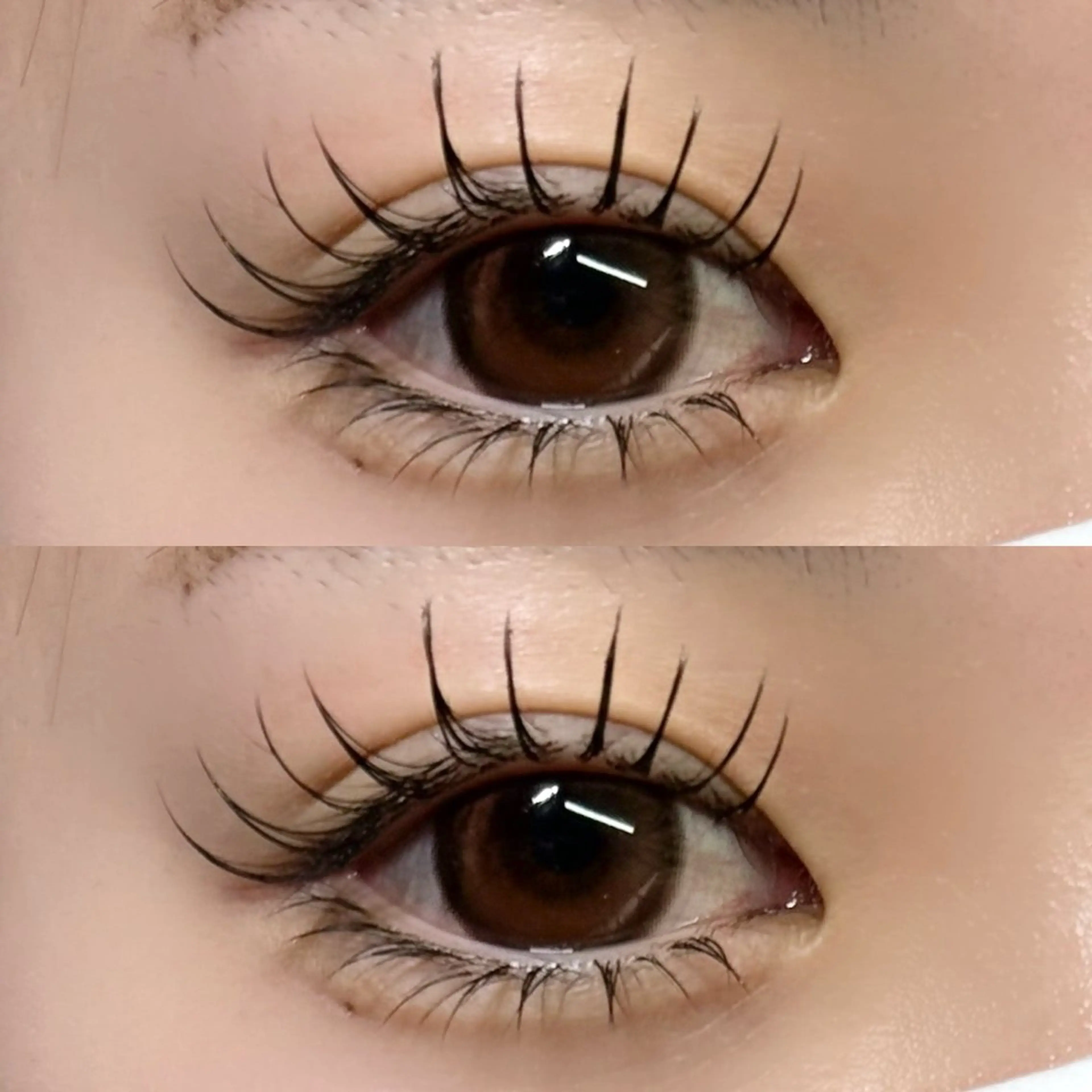 マツエク・マツパ 束感まつ毛 セーブル 下まつげエクステ scarlet asahiのマツエク・マツパデザイン