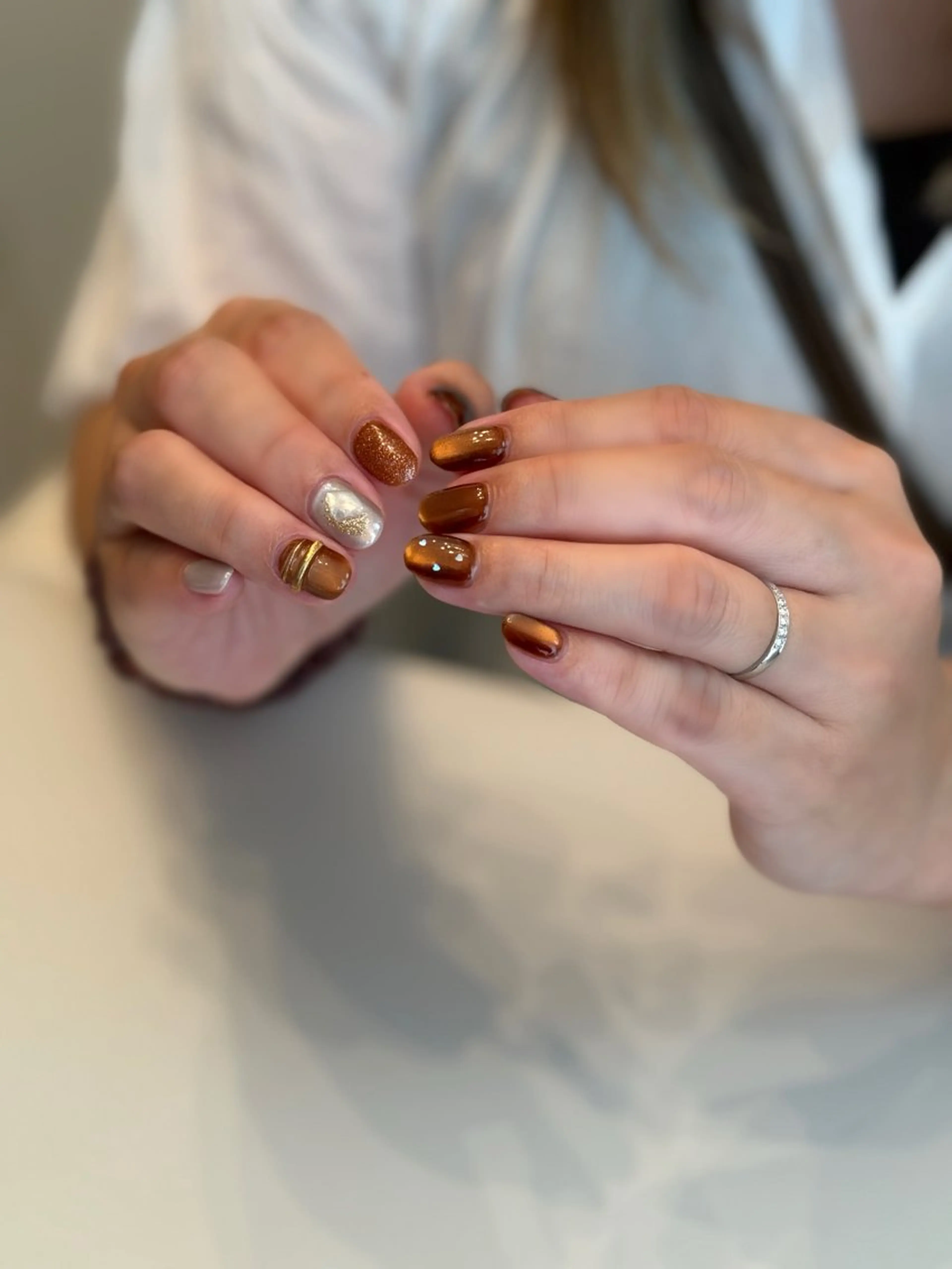 ネイル ハンドネイル フットネイル nailsalon charmeのネイルデザイン