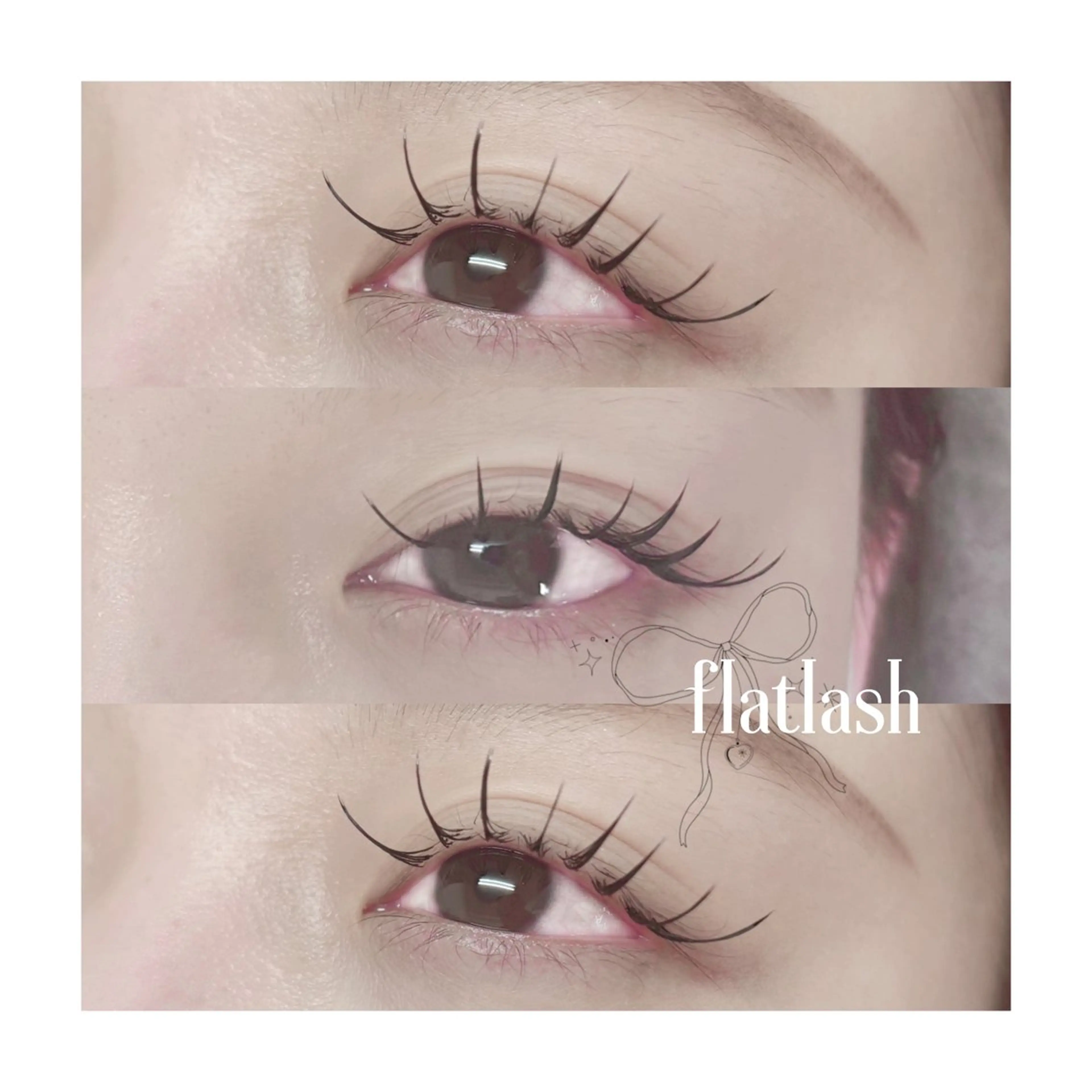 マツエク・マツパ Cカール フラットラッシュ マツエク 【EYELA】 Cocona𝜗𝜚のマツエク・マツパデザイン