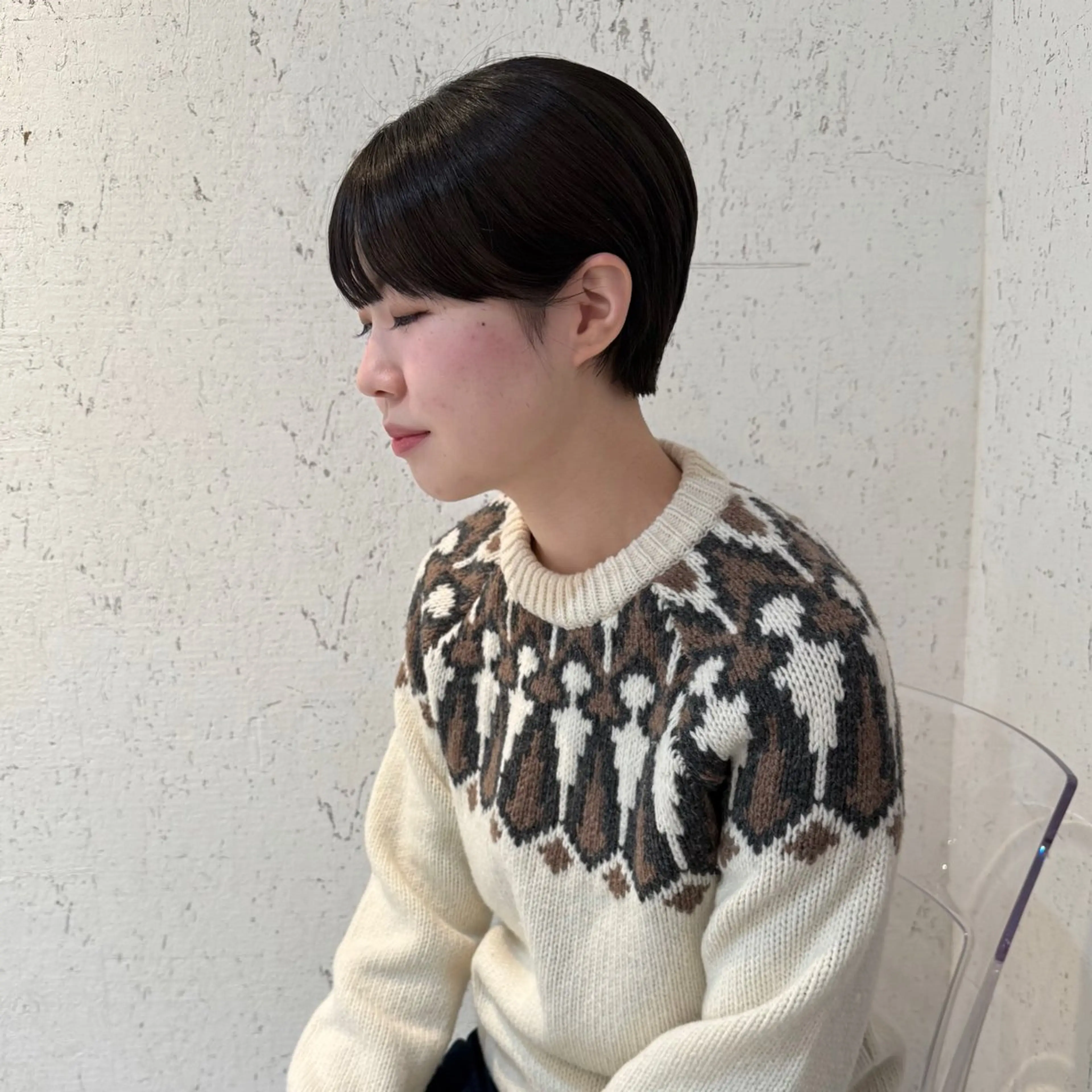 ショート カラー 似合わせカット カット トリートメント mai / linoah˚✧のヘアスタイル